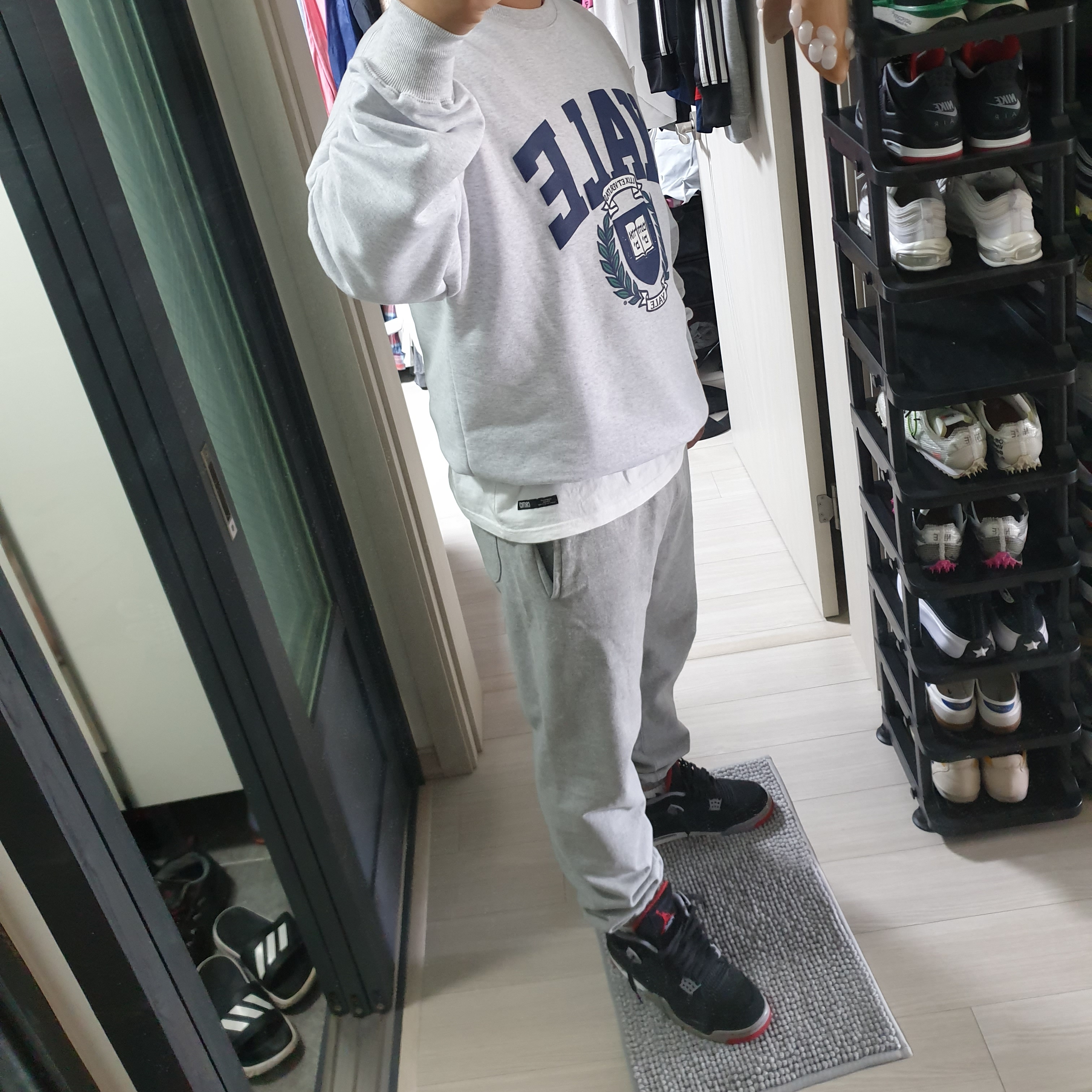 Jordan 4 Retro Bred 2019 착용 스타일