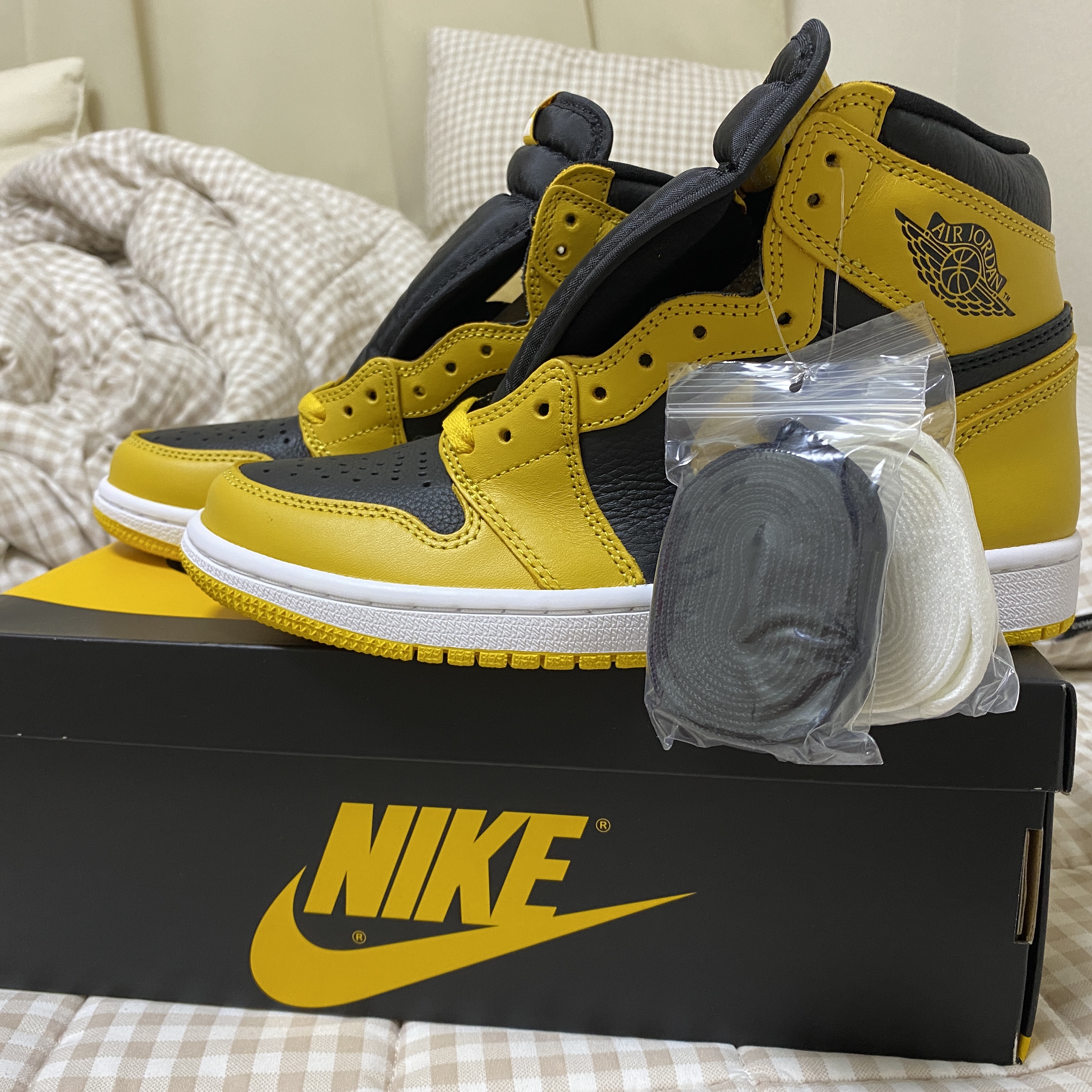 Jordan 1 Retro High OG Pollen 착용 스타일 - 2