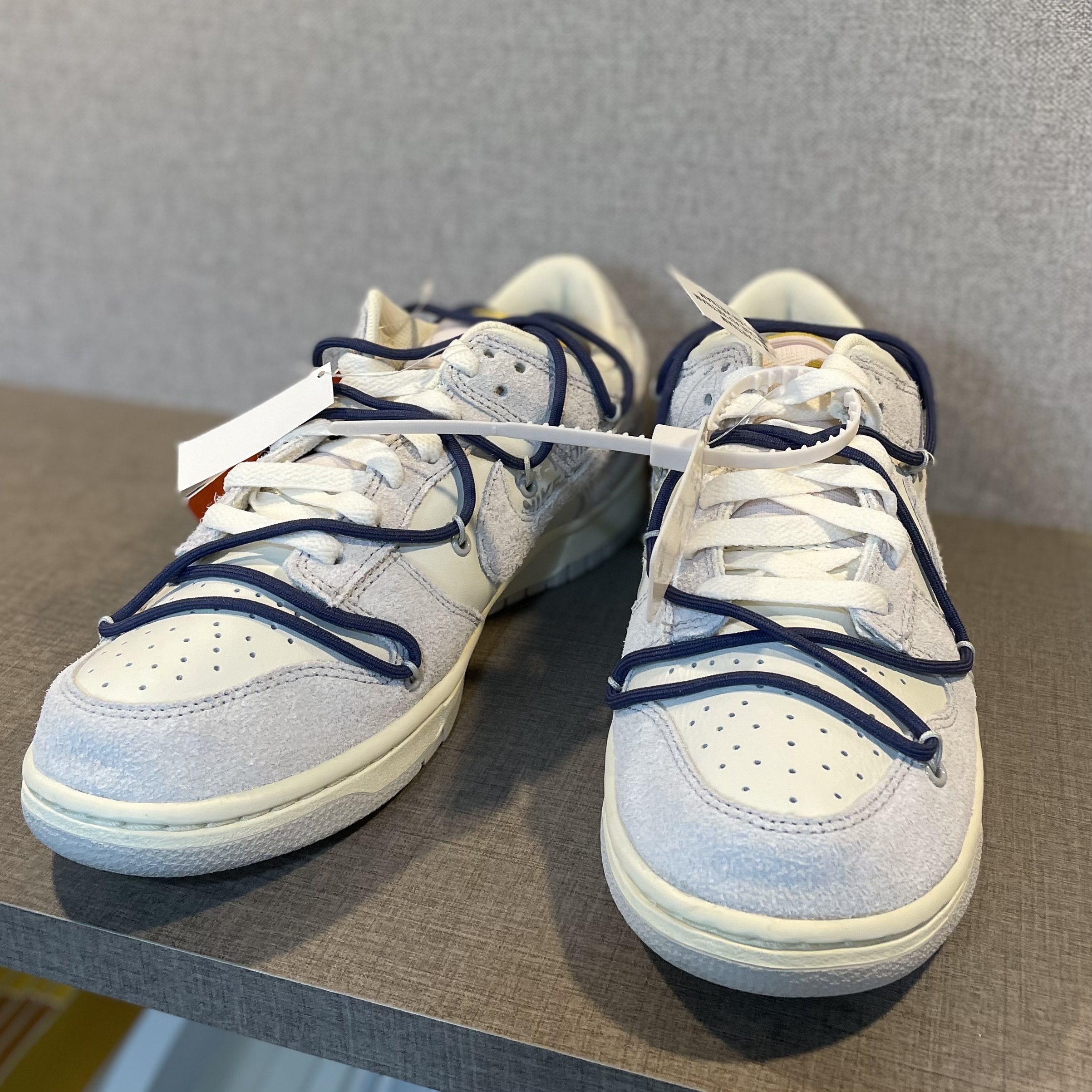 Nike x Off-White Dunk Low The 50 - Lot 18 착용 스타일