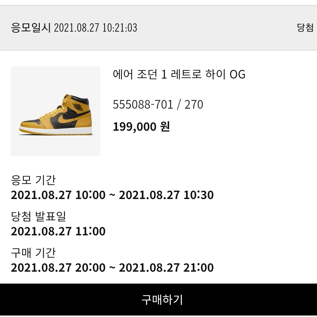 Jordan 1 Retro High OG Pollen 착용 스타일