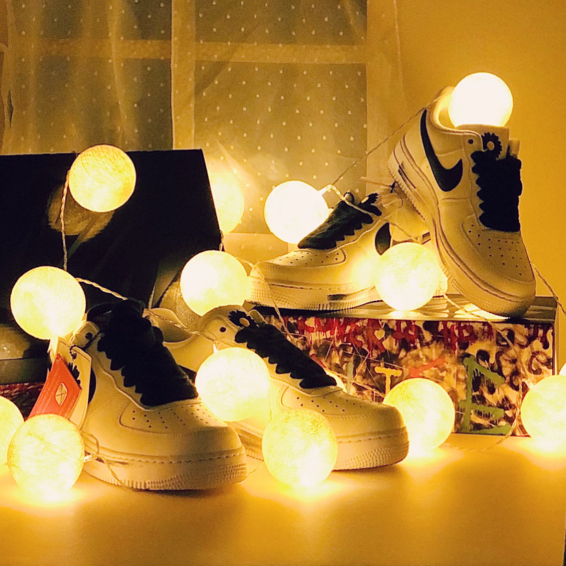 Nike x Peaceminusone Air Force 1 Low Para-Noise 2.0 착용 스타일