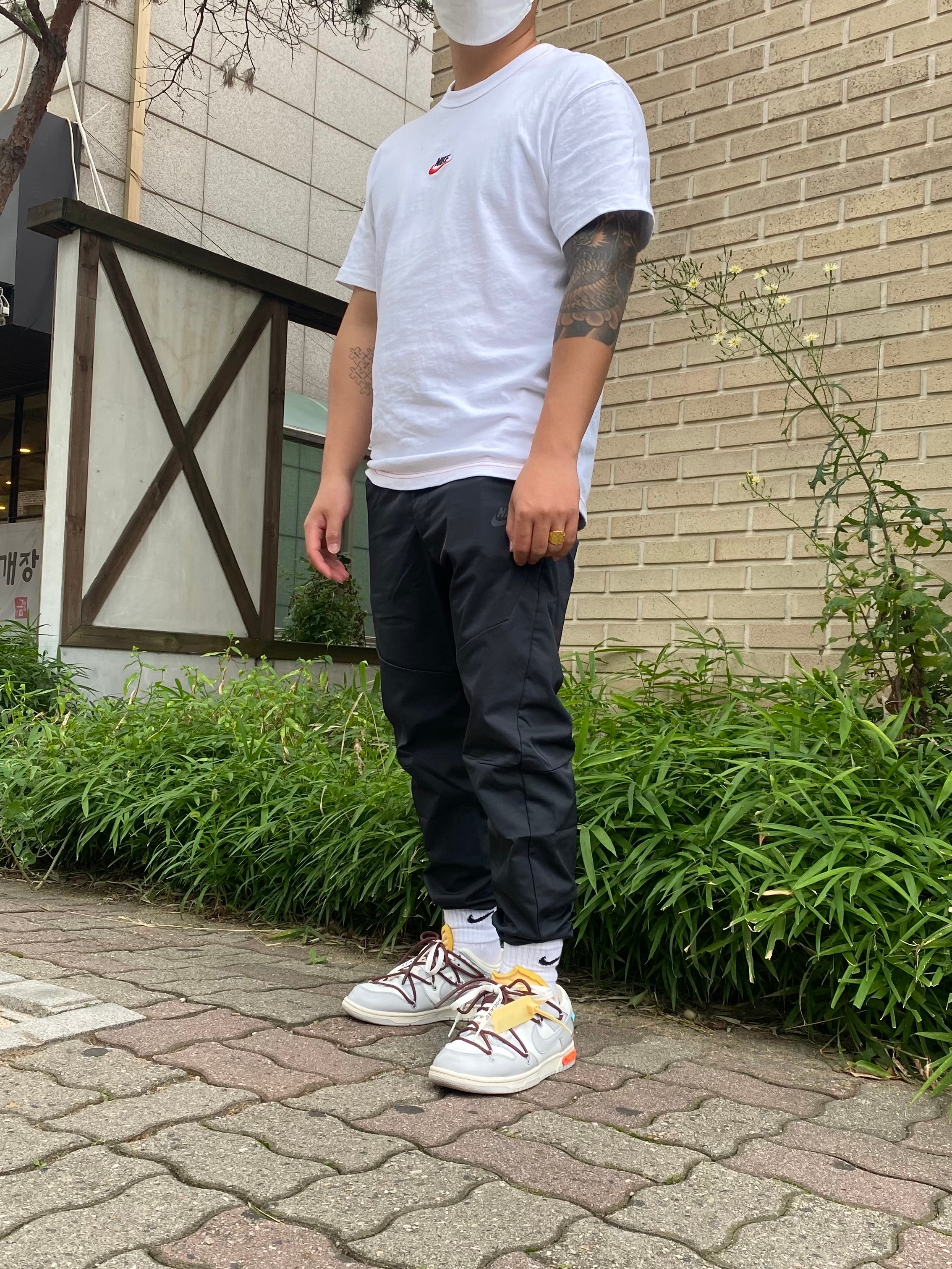 Nike x Off-White Dunk Low The 50 - Lot 46 착용 스타일 - 1