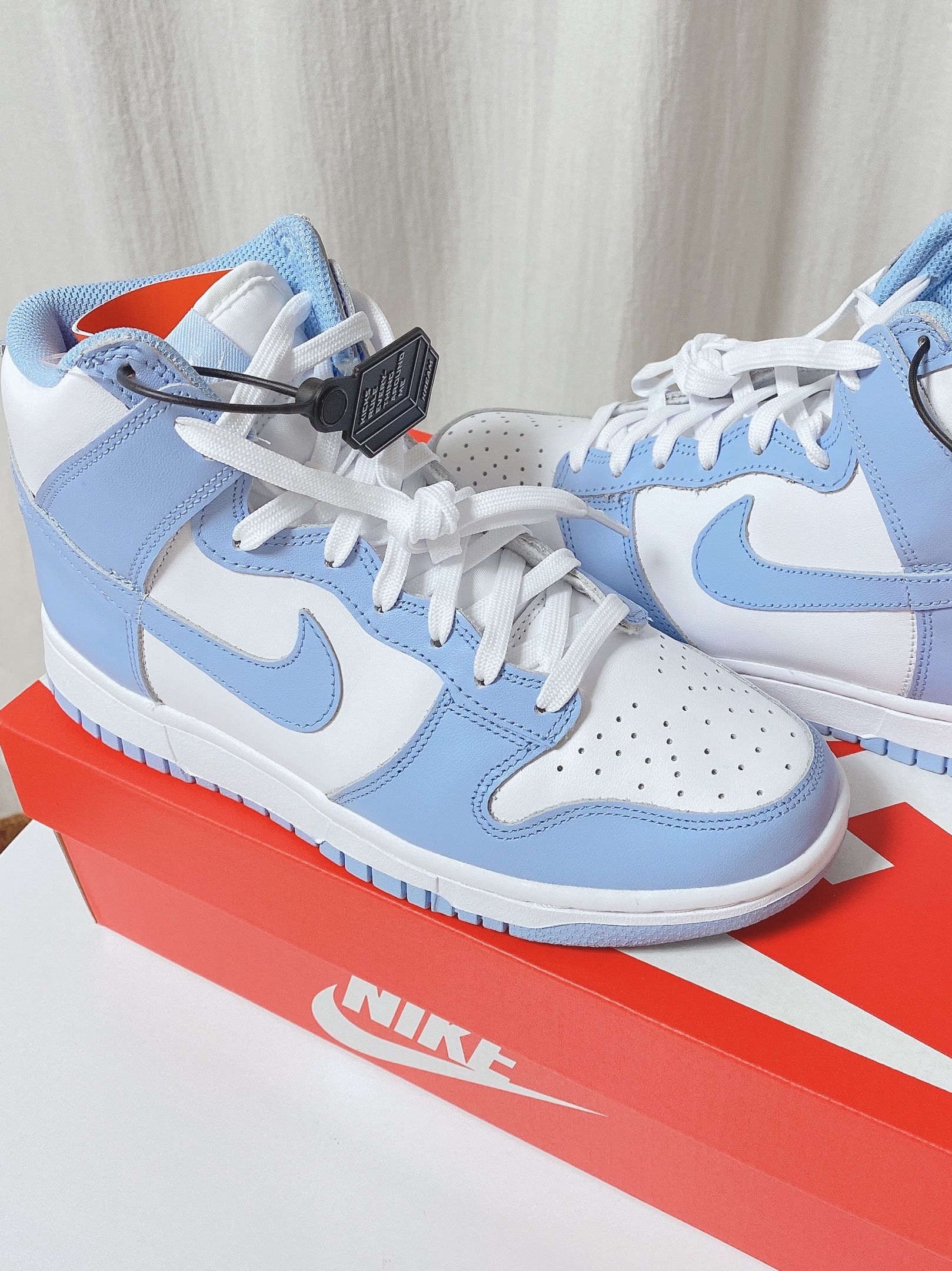 (W) Nike Dunk High Aluminum 착용 스타일 - 5