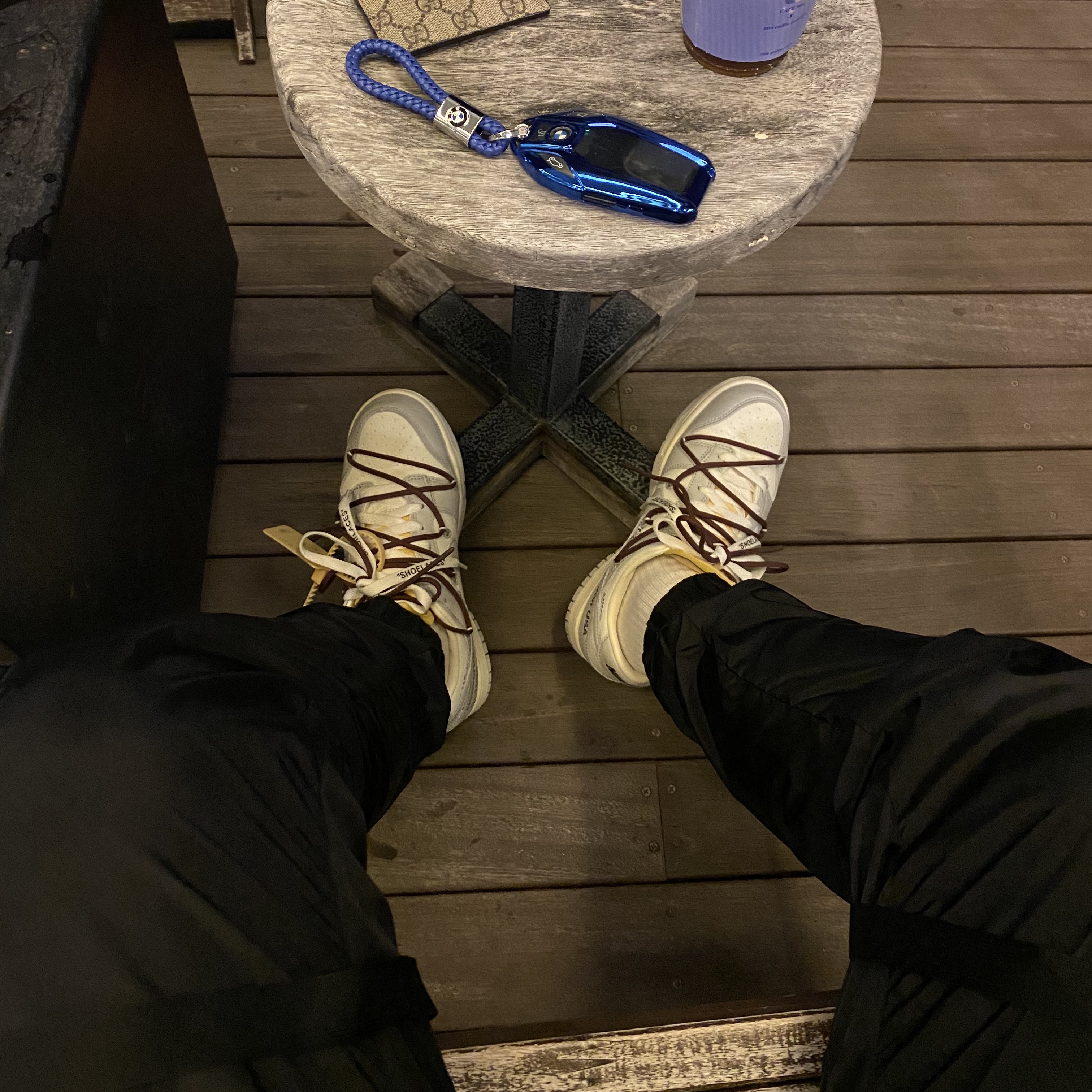 Nike x Off-White Dunk Low The 50 - Lot 46 착용 스타일 - 2