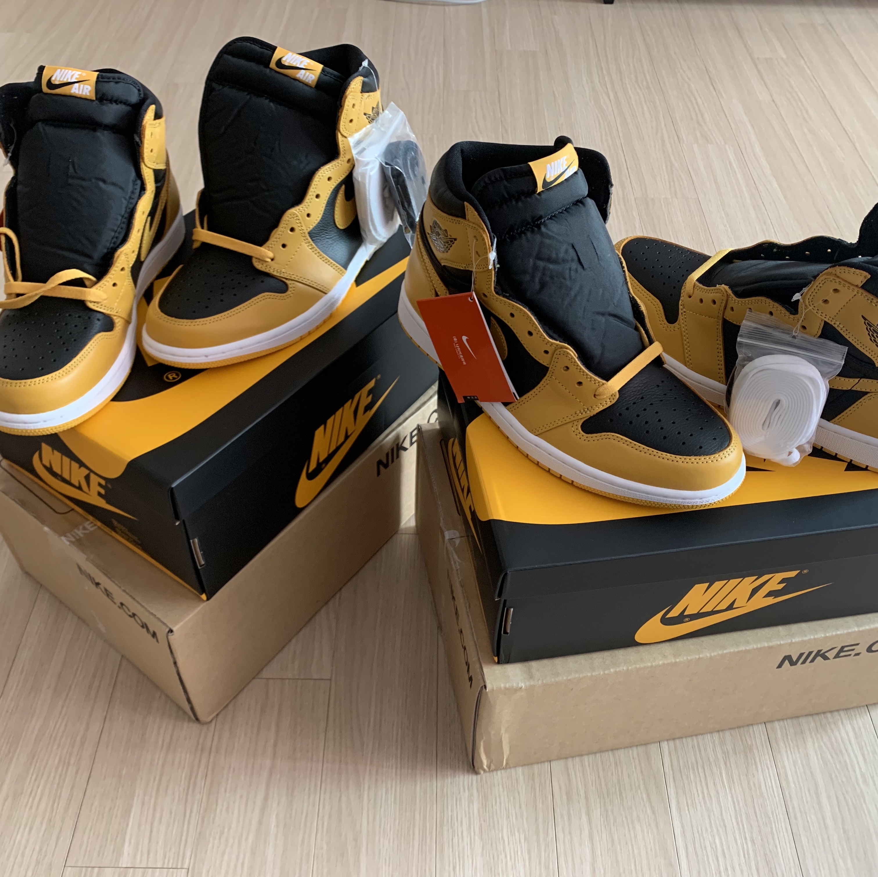 Jordan 1 Retro High OG Pollen 착용 스타일 - 1