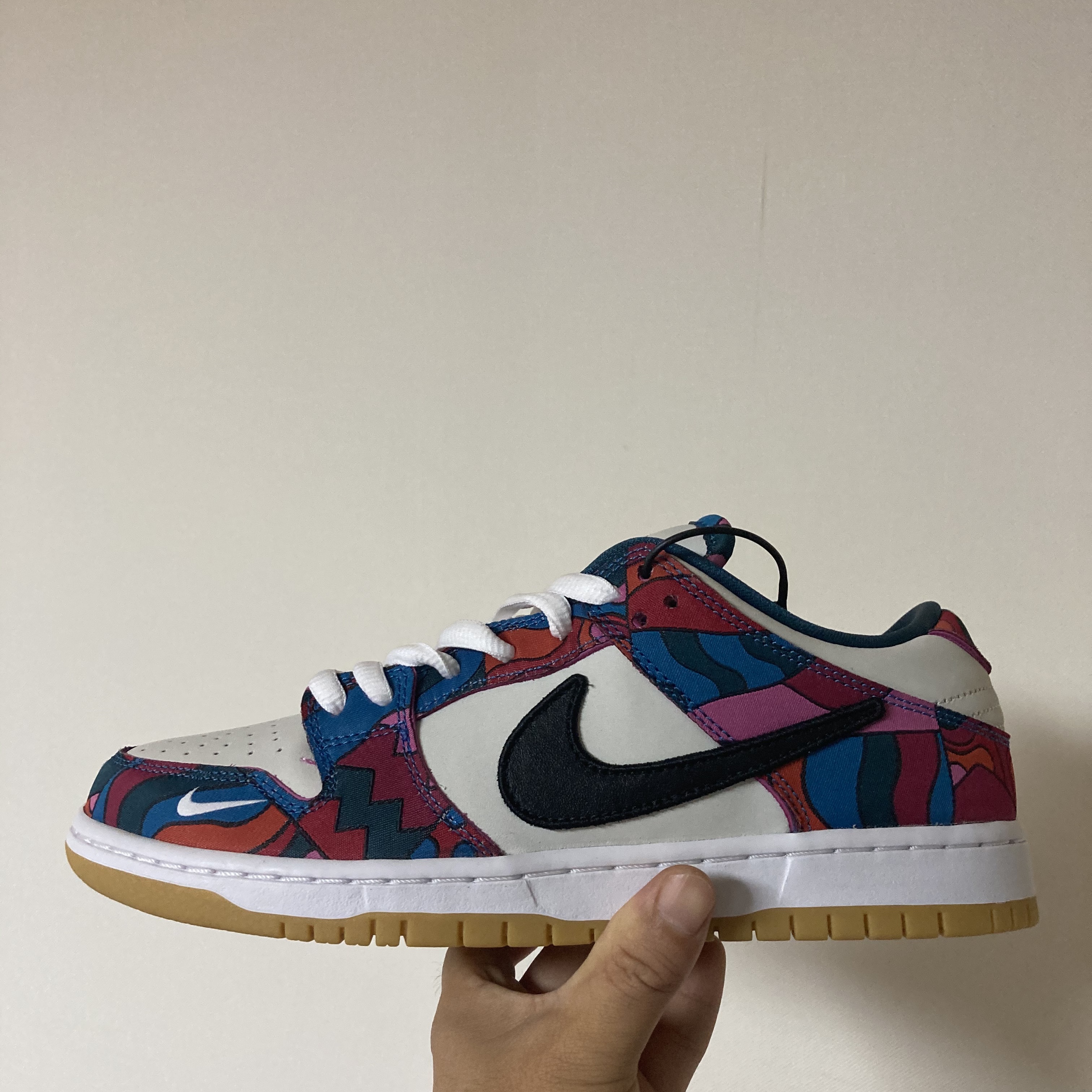 Nike x Parra SB Dunk Low Pro Abstract Art 착용 스타일 - 1