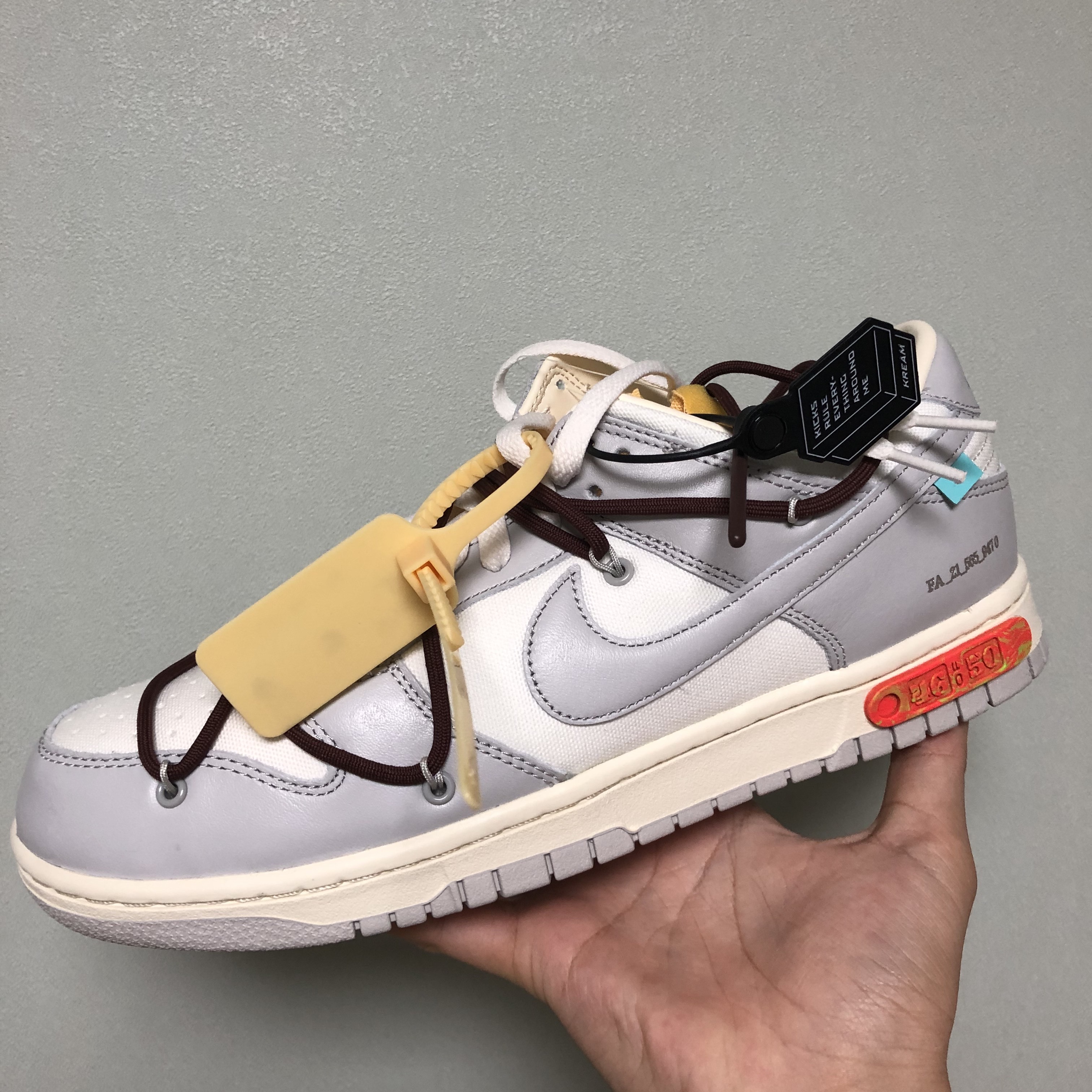 Nike x Off-White Dunk Low The 50 - Lot 46 착용 스타일