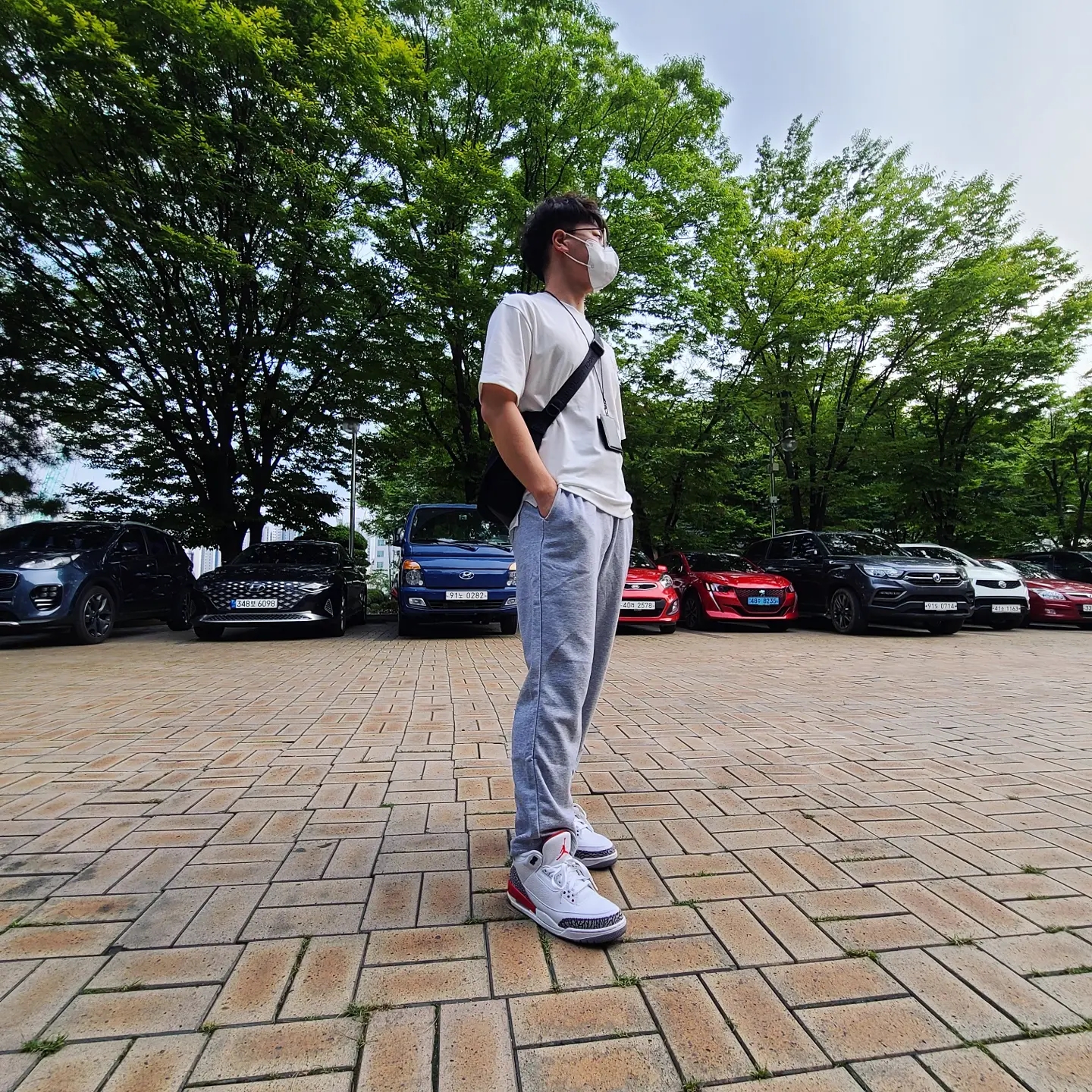 Jordan 3 Retro Hall of Fame 착용 스타일 - 1