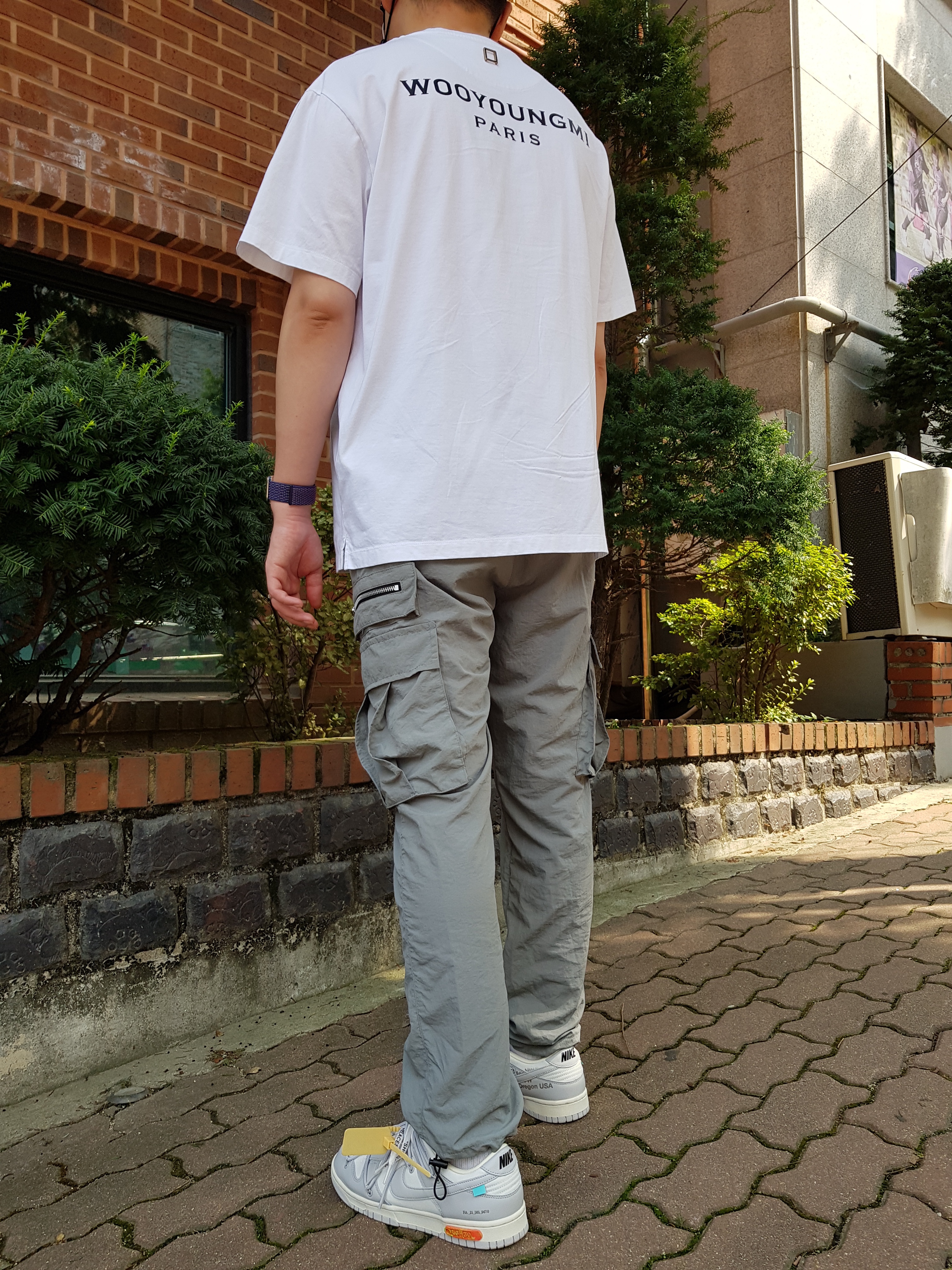 Nike x Off-White Dunk Low The 50 - Lot 46 착용 스타일 - 2