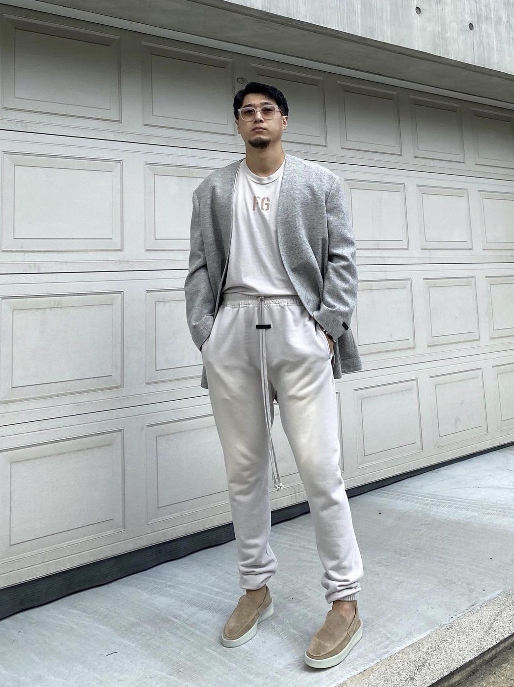 Fear of God The Loafer Daino 착용 스타일