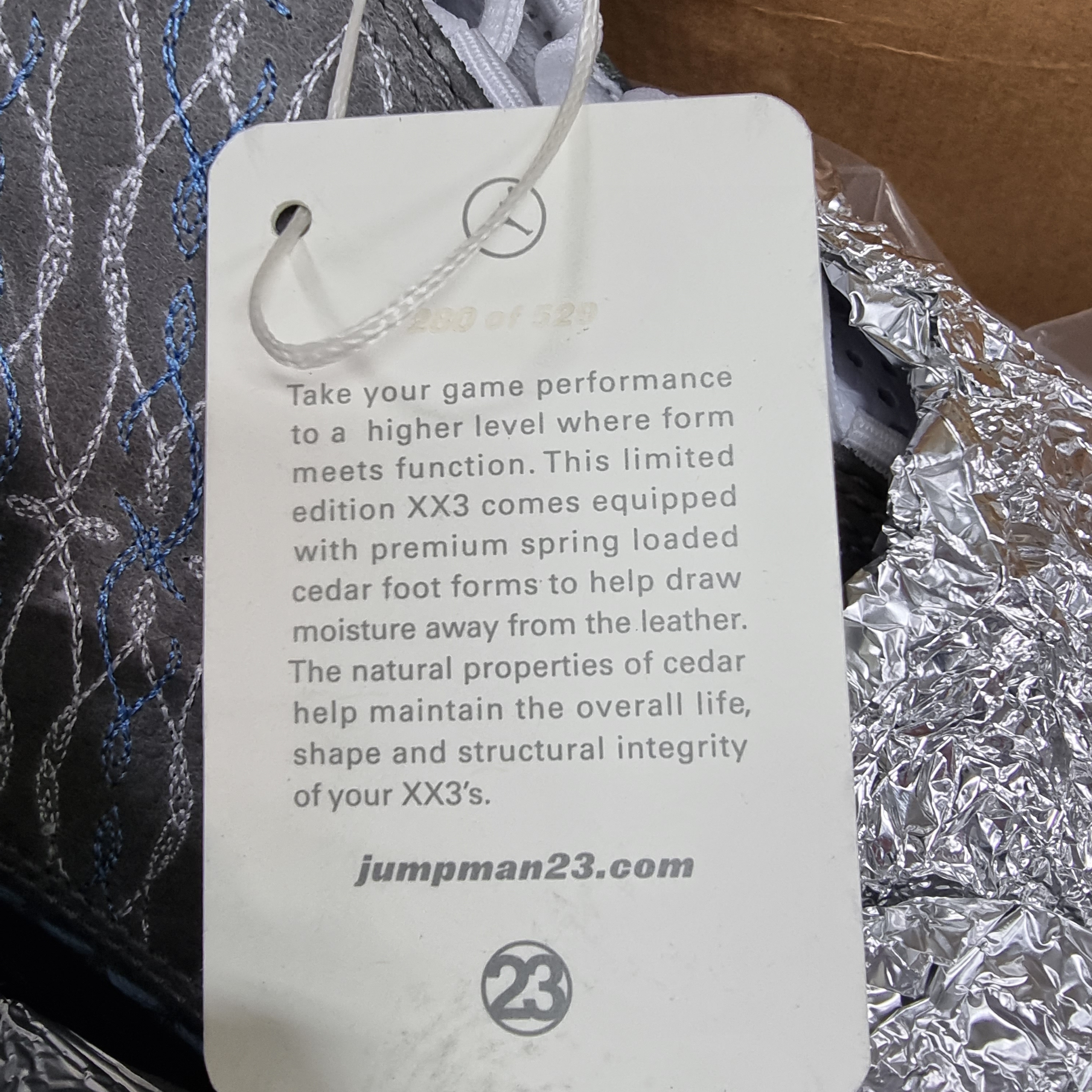 Jordan 23 Titanium (Numbered) 착용 스타일 - 2