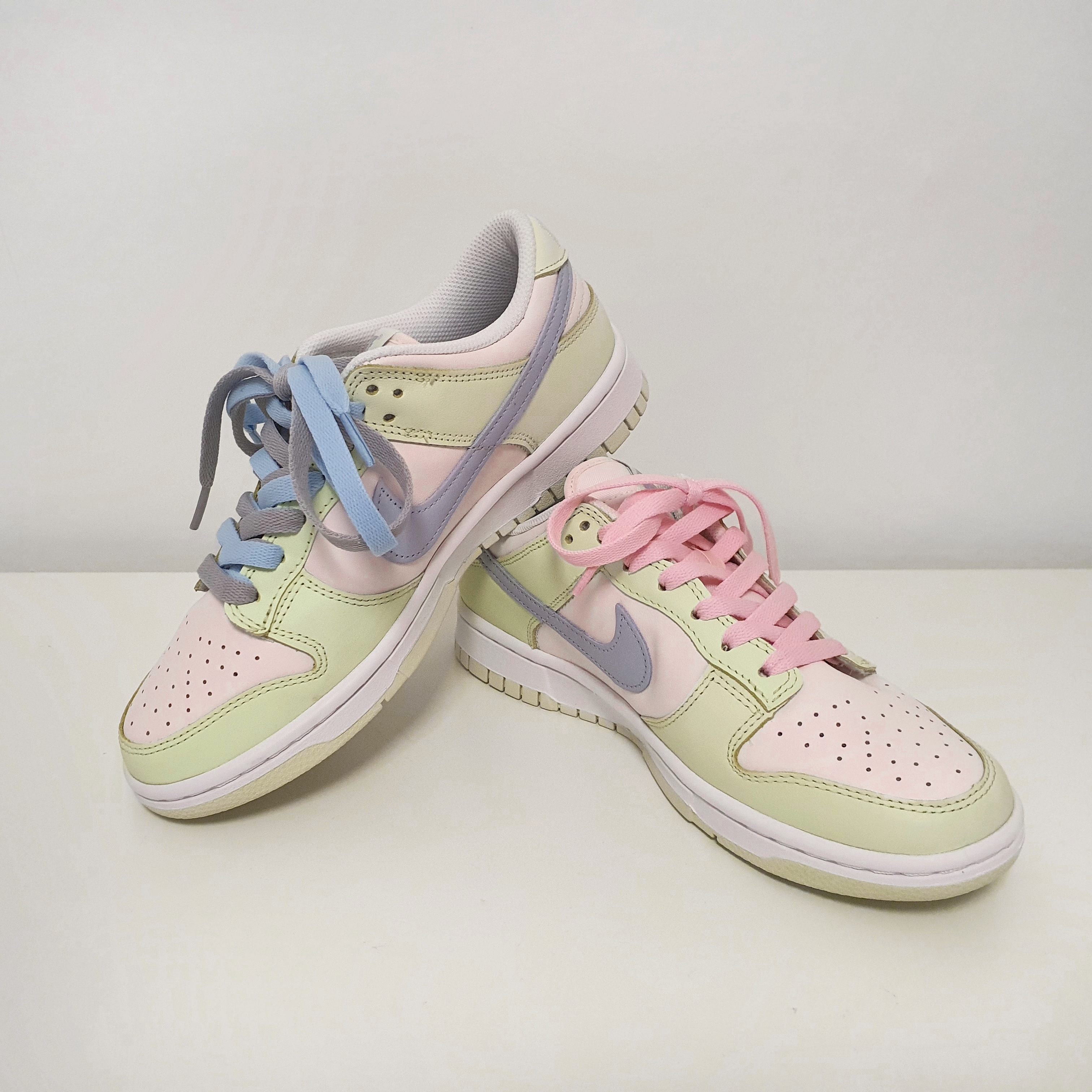 (W) Nike Dunk Low Light Soft Pink 착용 스타일