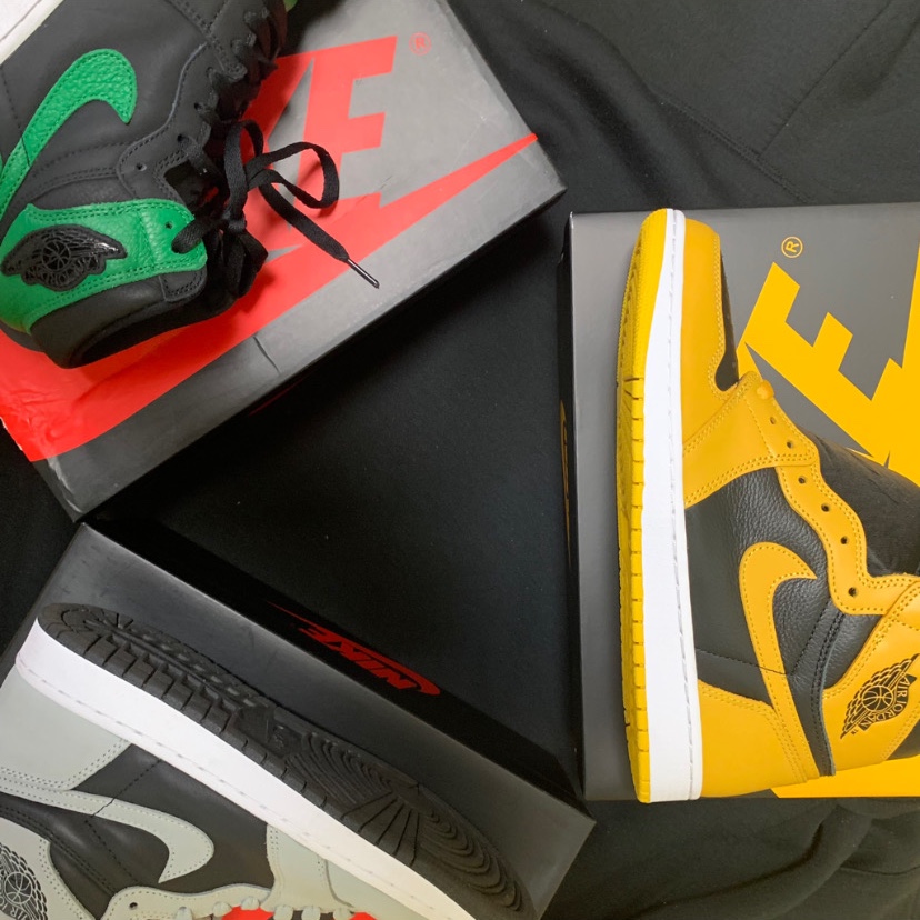 Jordan 1 Retro High OG Pine Green Black, Jordan 1 Retro High OG Shadow 2.0 착용 스타일