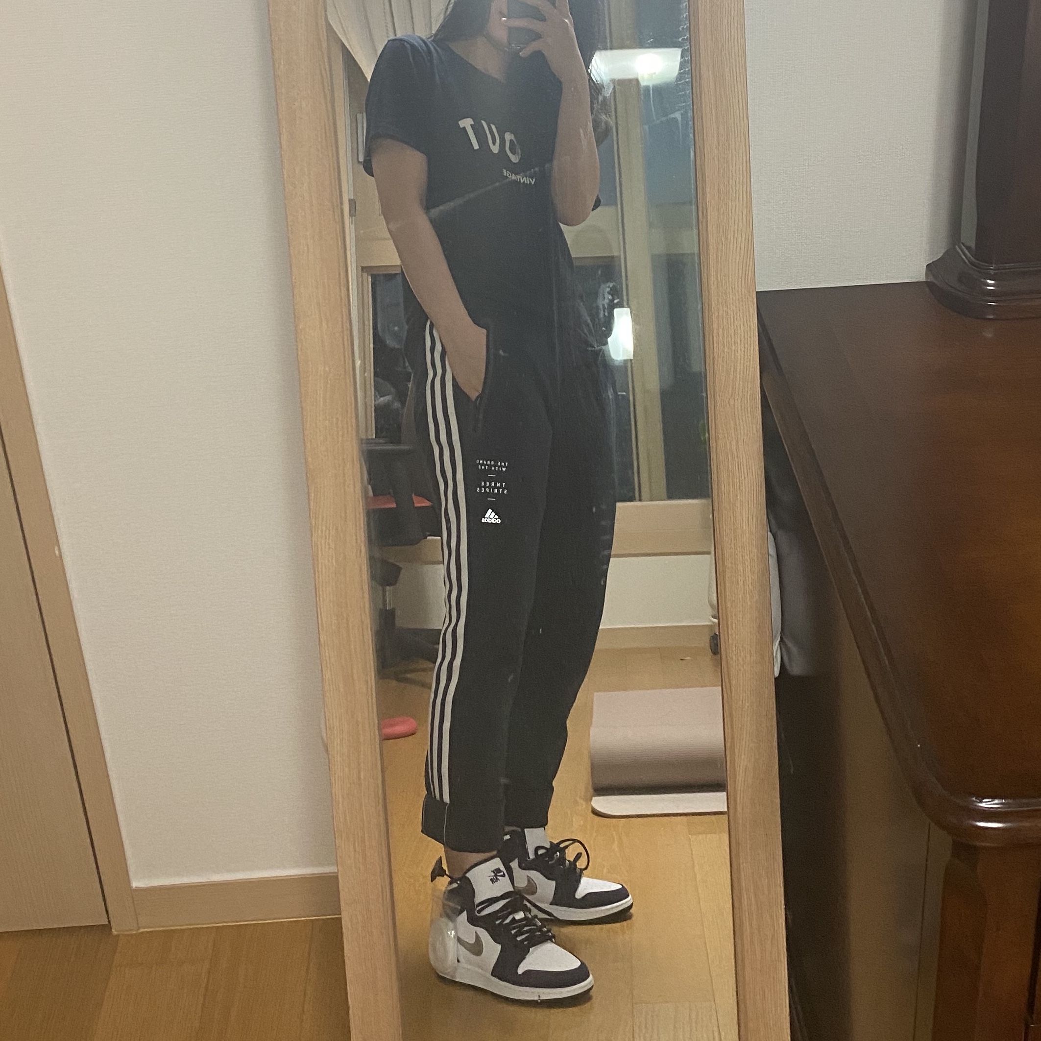 (GS) Jordan 1 Retro High OG CO.JP Midnight Navy 착용 스타일