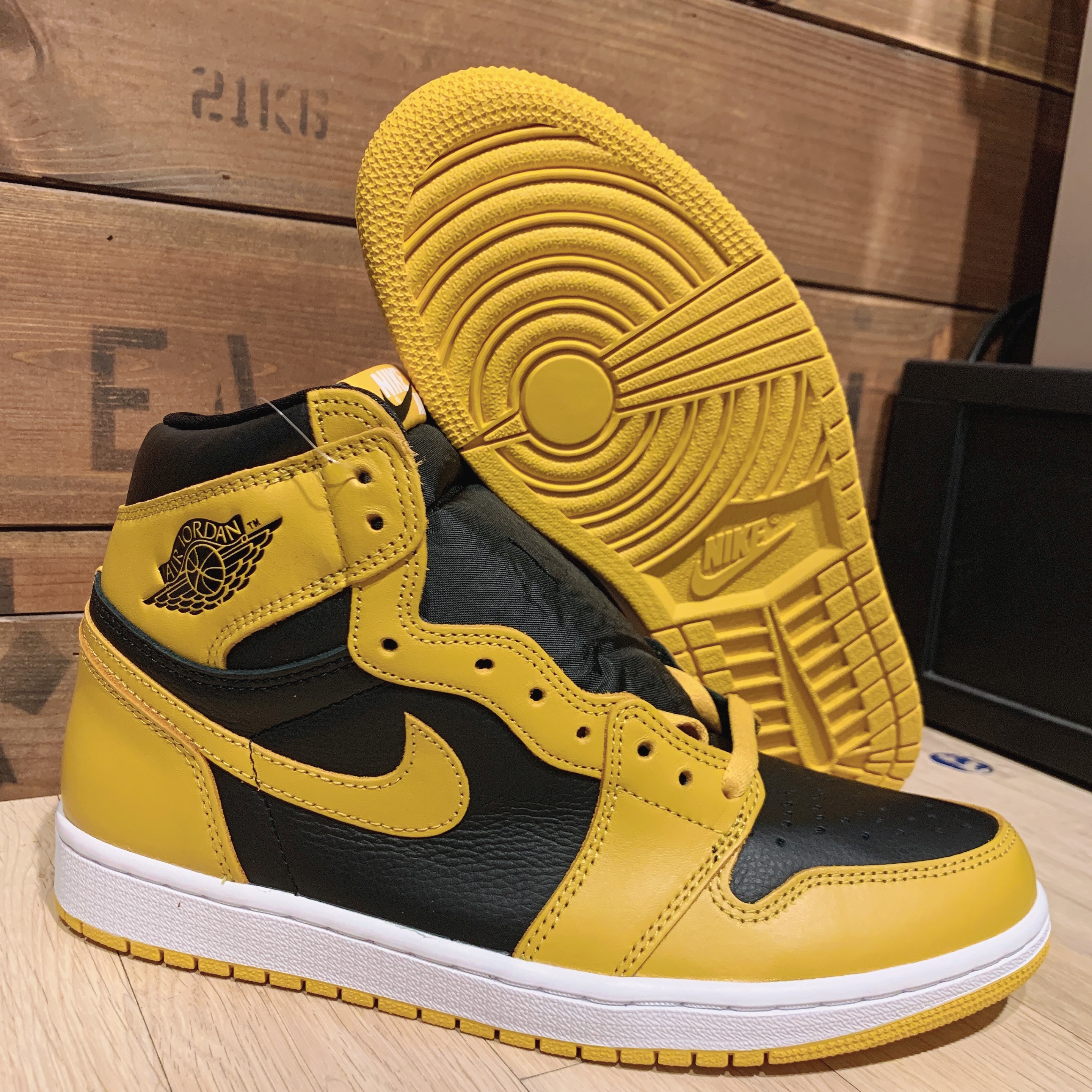 Jordan 1 Retro High OG Pollen 착용 스타일 - 1