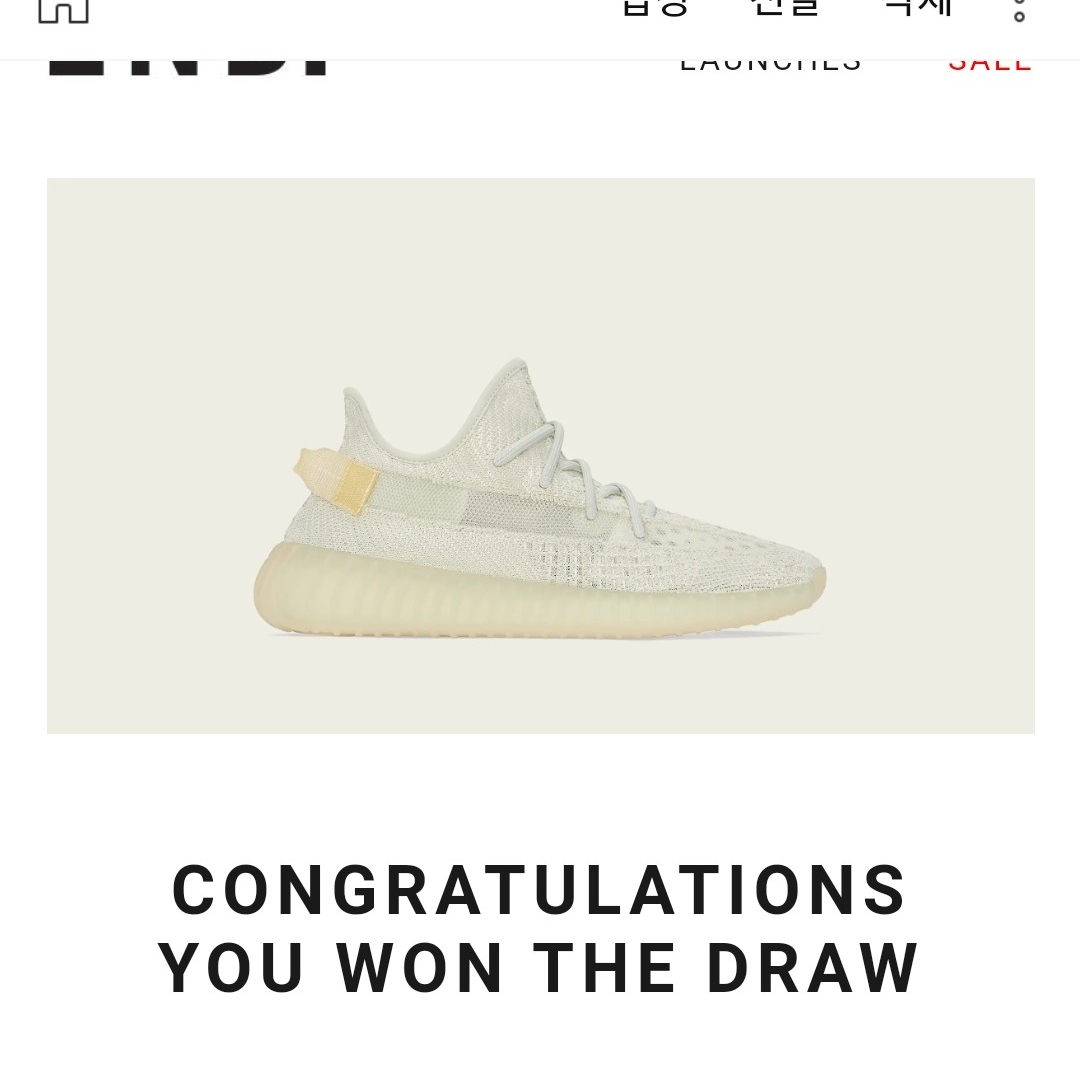 Adidas Yeezy Boost 350 V2 Light 착용 스타일 - 2