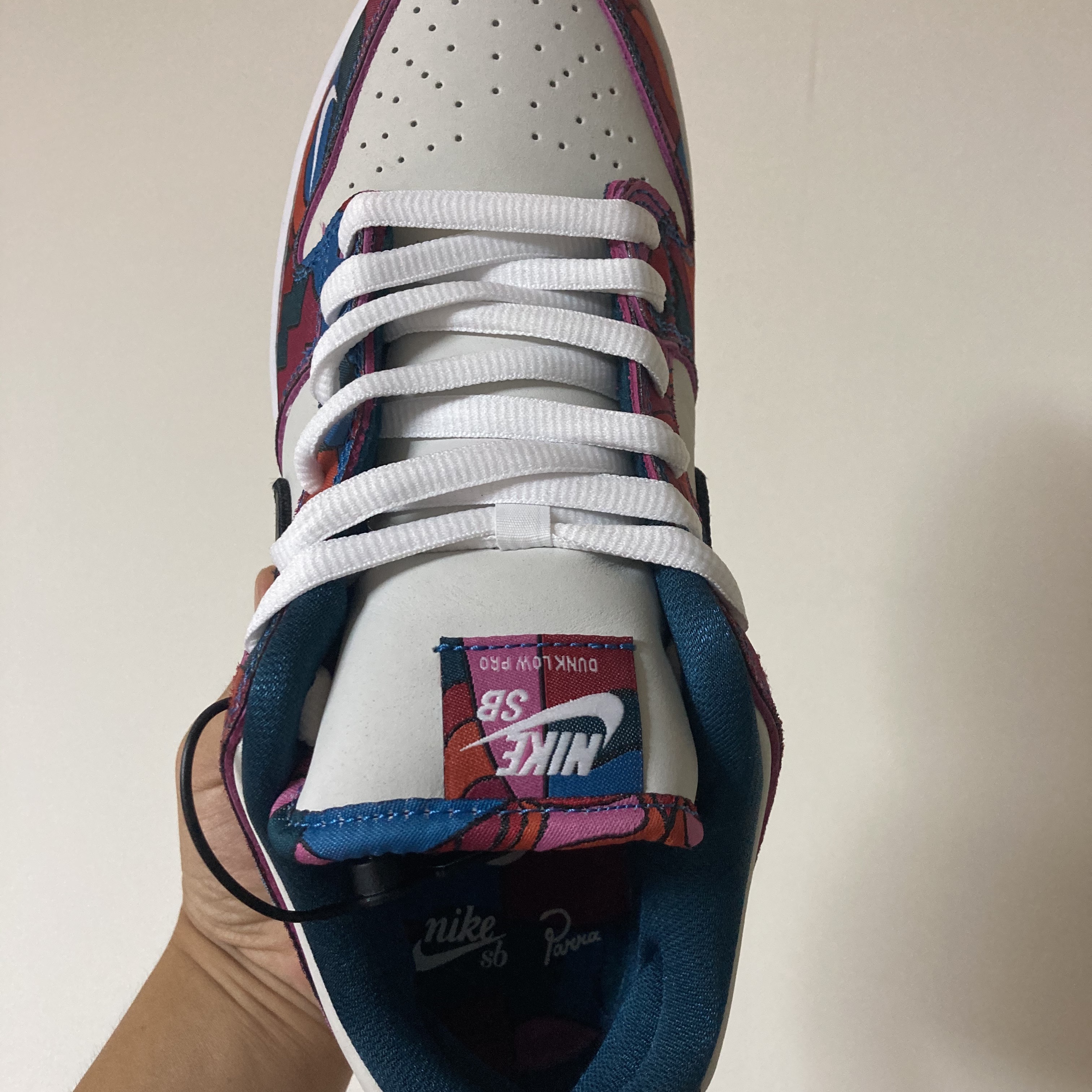 Nike x Parra SB Dunk Low Pro Abstract Art 착용 스타일 - 3