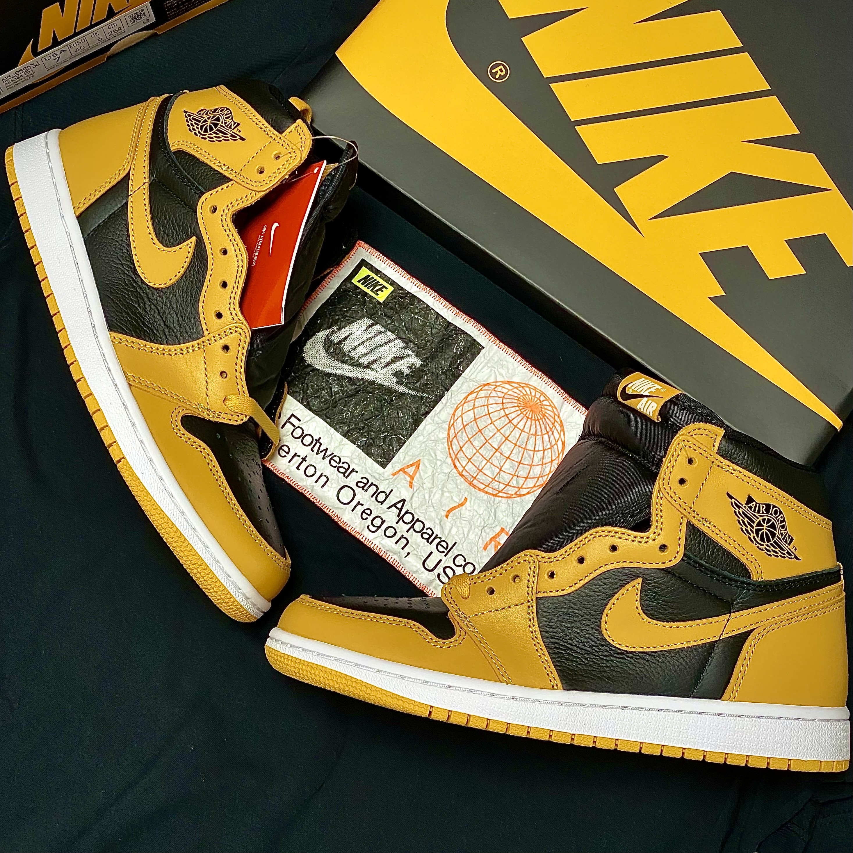 Jordan 1 Retro High OG Pollen 착용 스타일