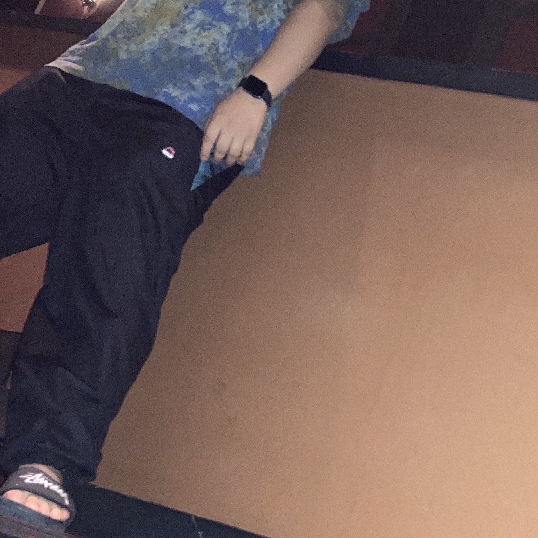 Nike x Skepta M NRG Track Pants Black, Nike x Stussy Benassi Slide Off Noir 착용 스타일