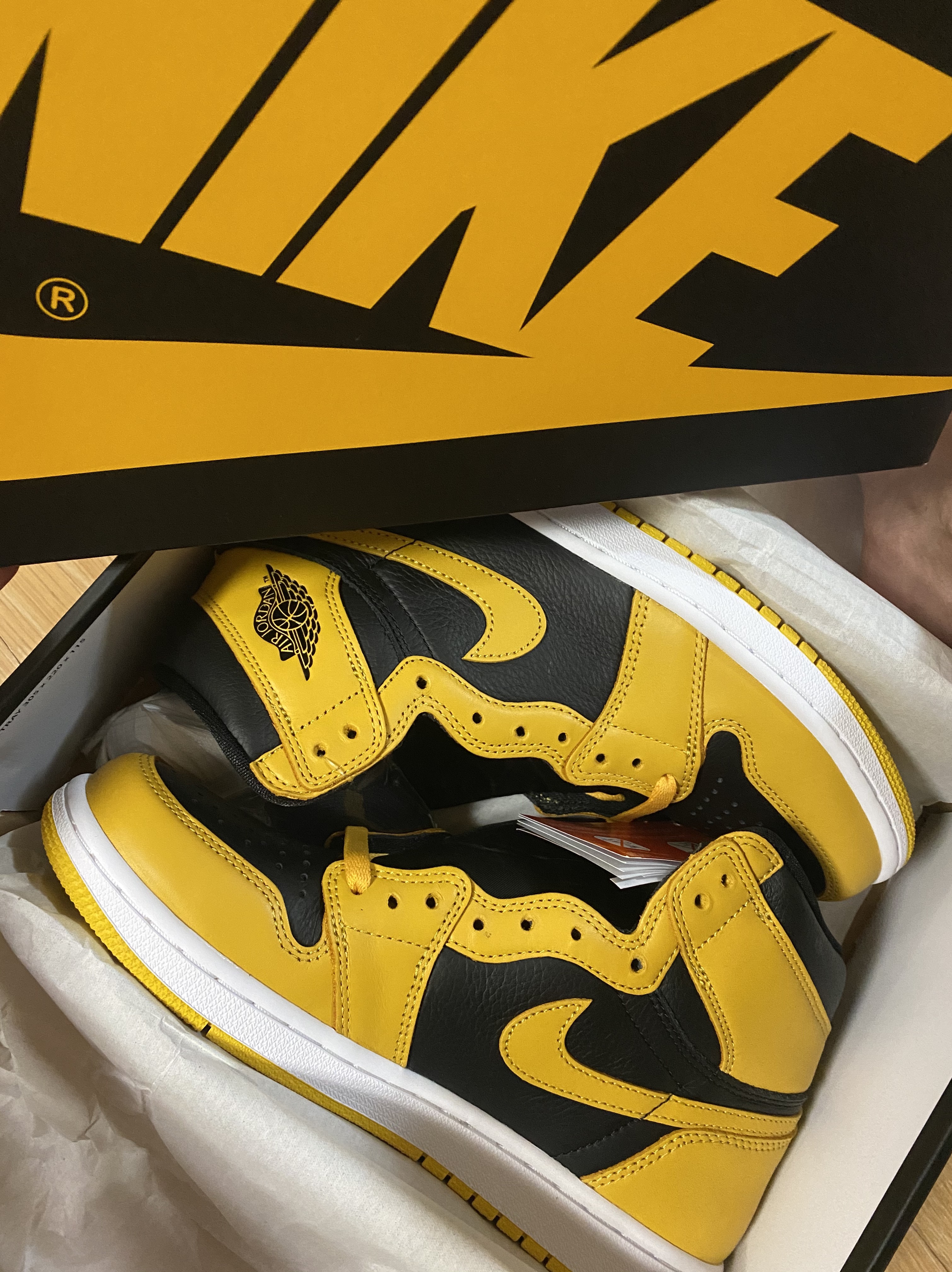 Jordan 1 Retro High OG Pollen 착용 스타일