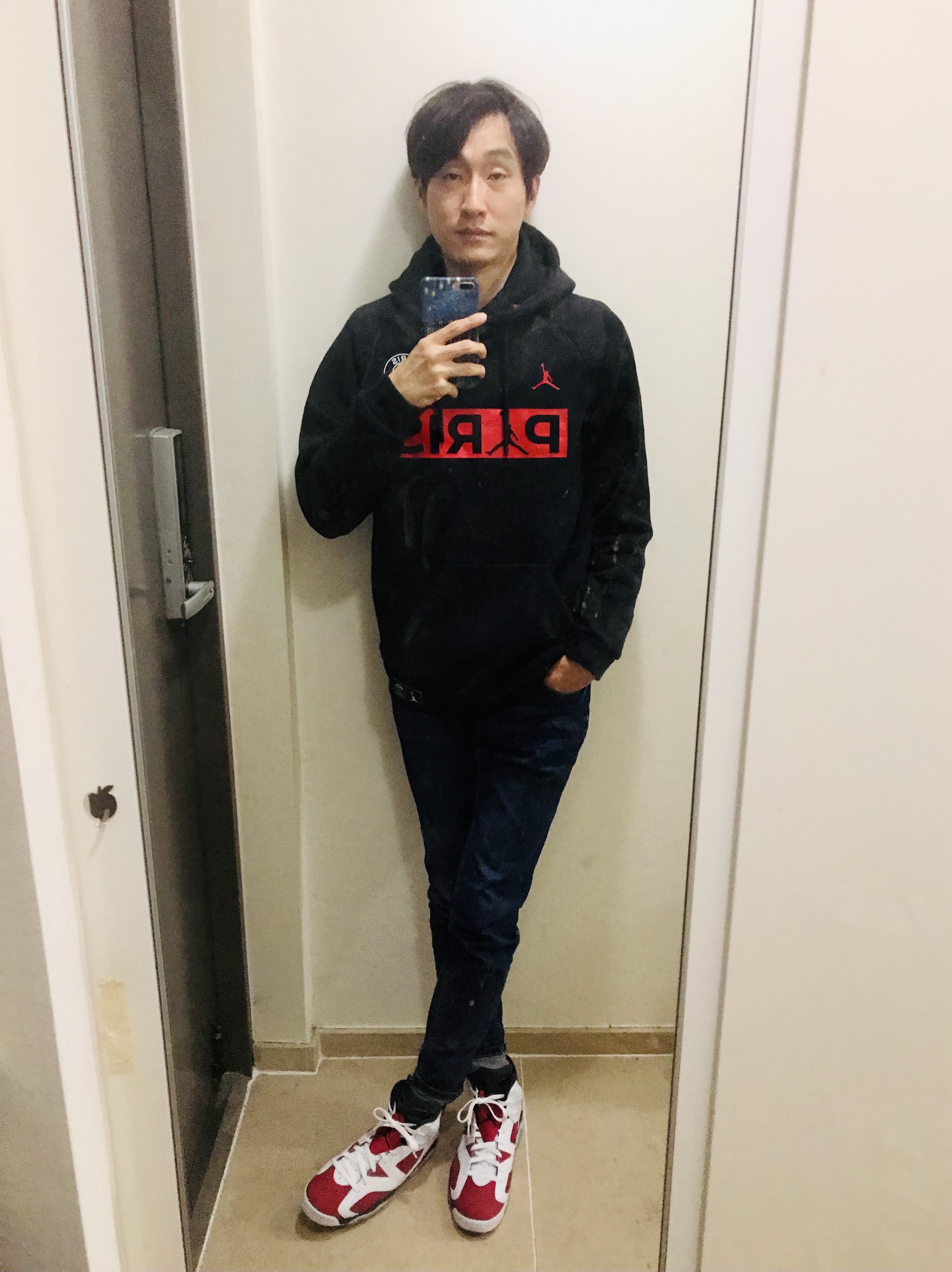 Jordan 6 Retro Carmine 2021 착용 스타일