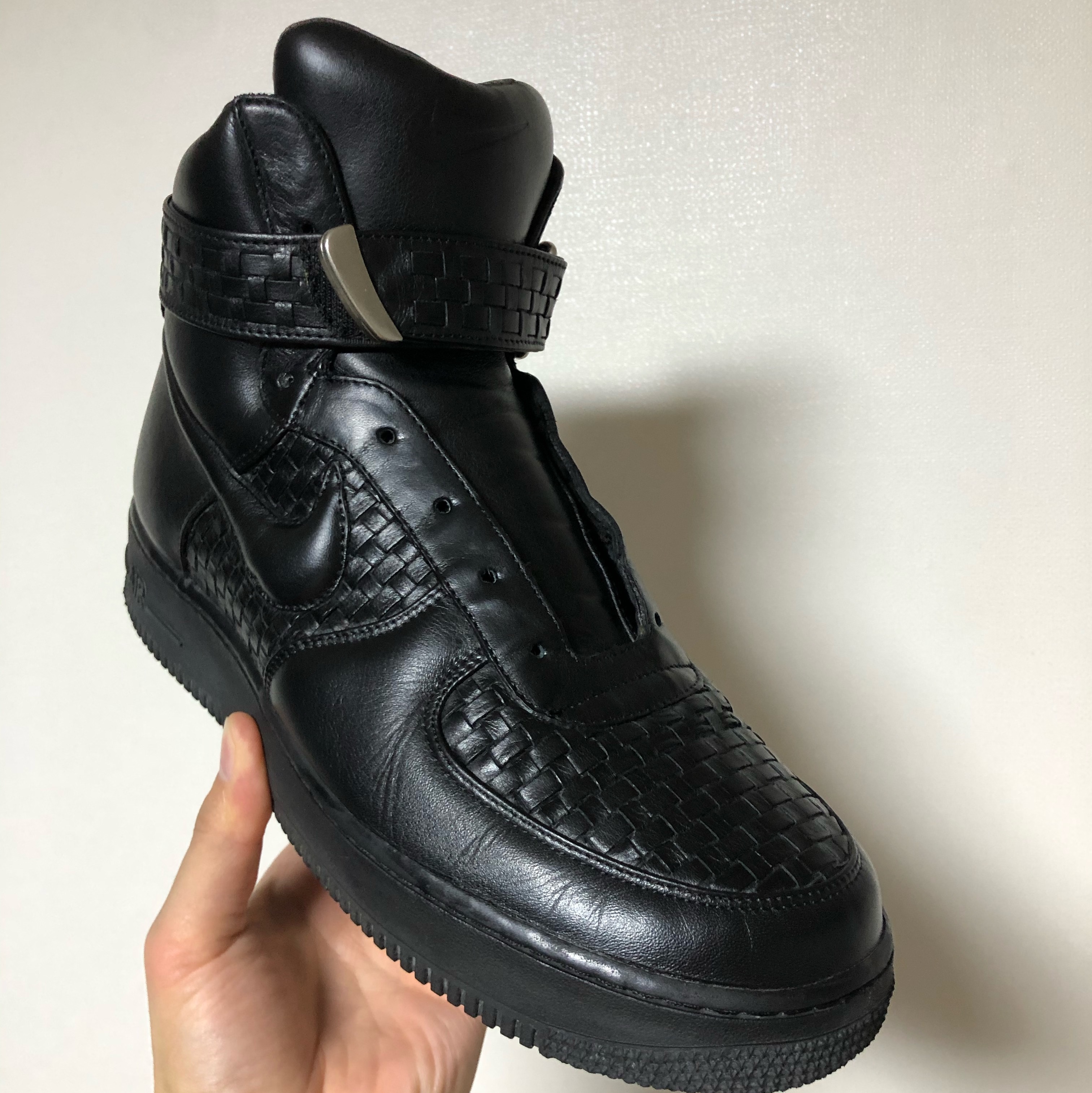 Nike Air Force 1 High Lux '04 Black 착용 스타일