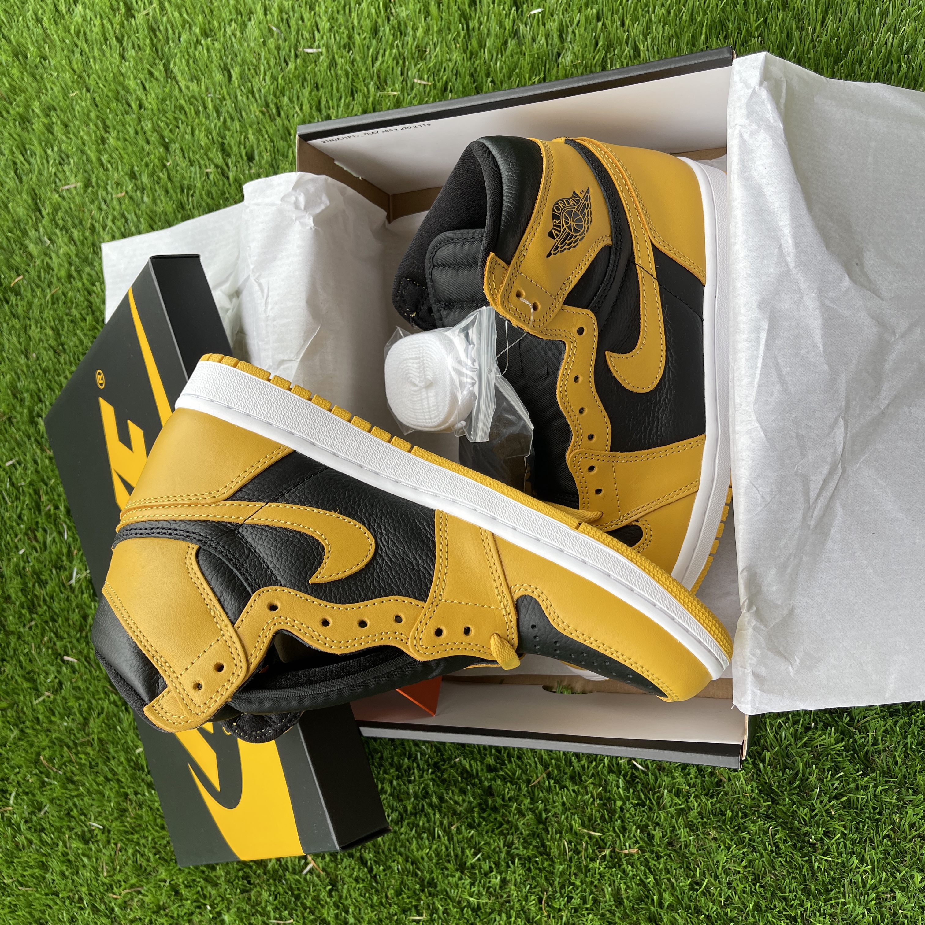 Jordan 1 Retro High OG Pollen 착용 스타일 - 1