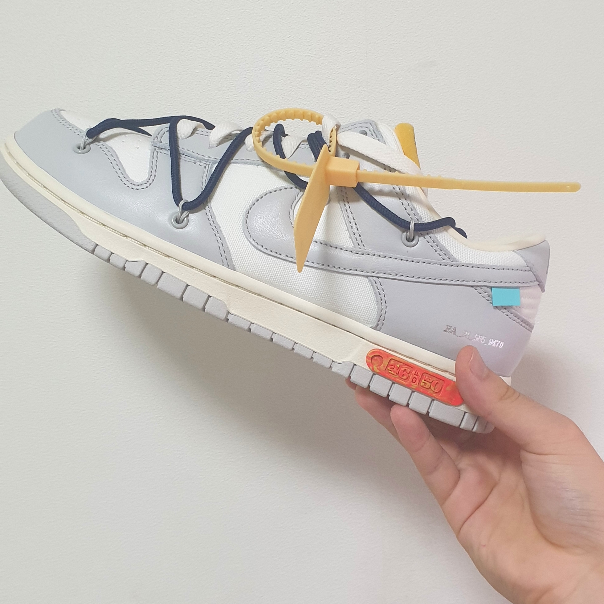 Nike x Off-White Dunk Low The 50 - Lot 46 착용 스타일 - 1