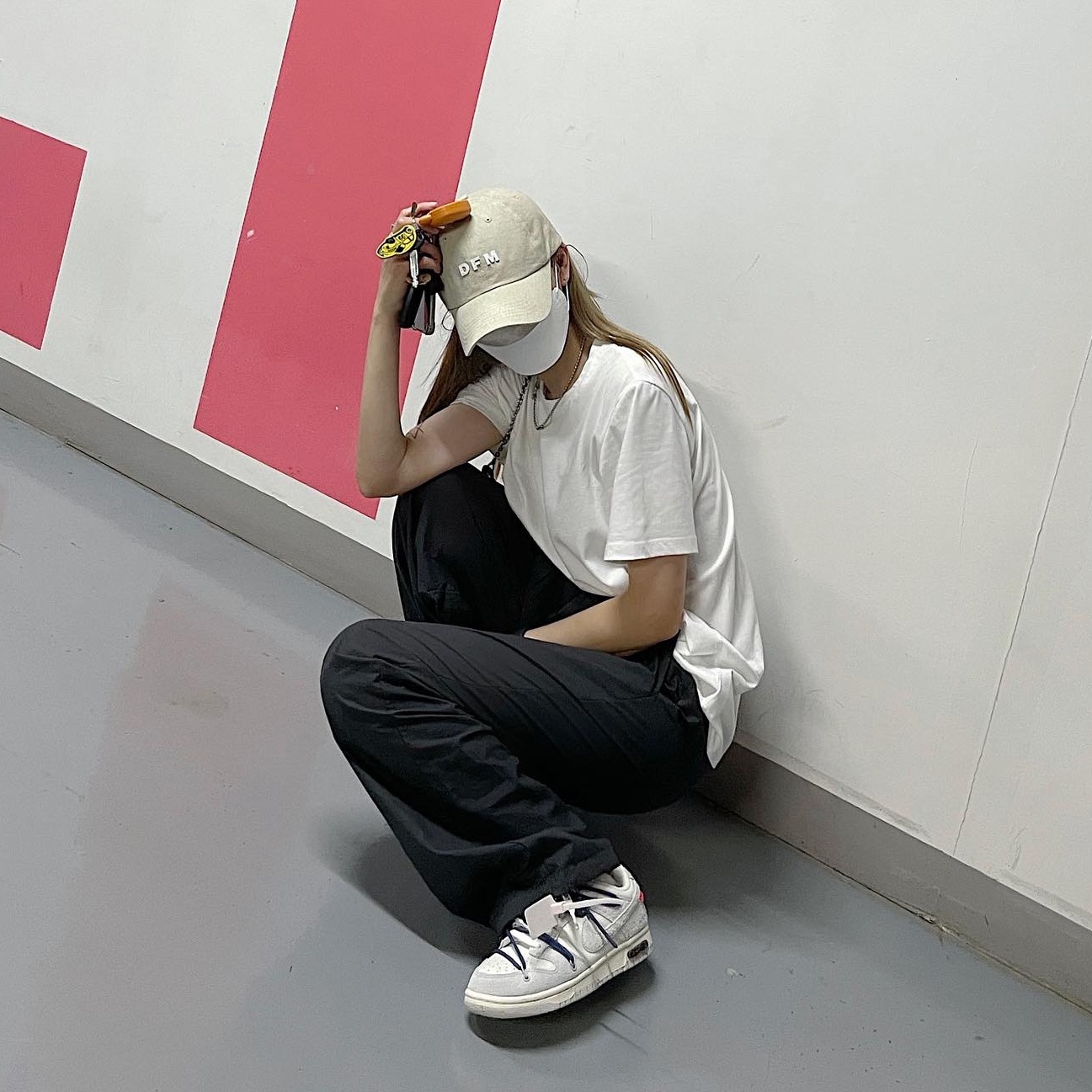 Nike x Off-White Dunk Low The 50 - Lot 18 착용 스타일 - 1