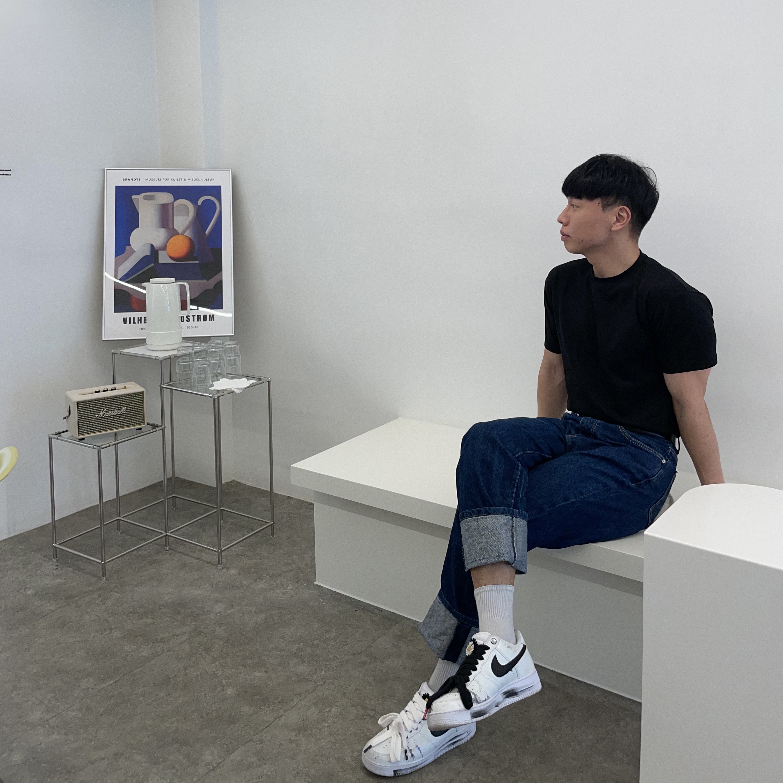 Nike x Peaceminusone Air Force 1 Low Para-Noise 2.0 착용 스타일