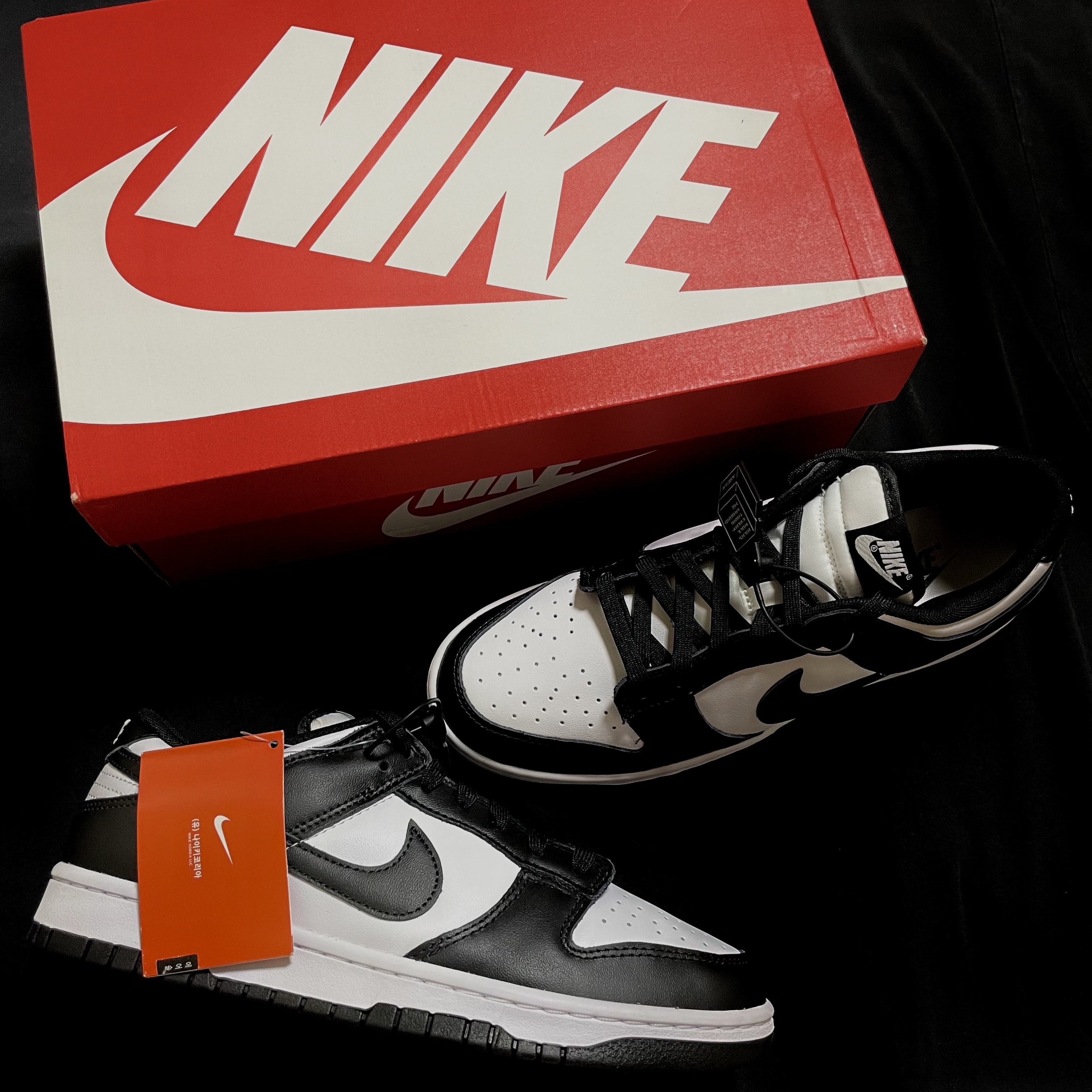 Nike Dunk Low Retro Black 착용 스타일