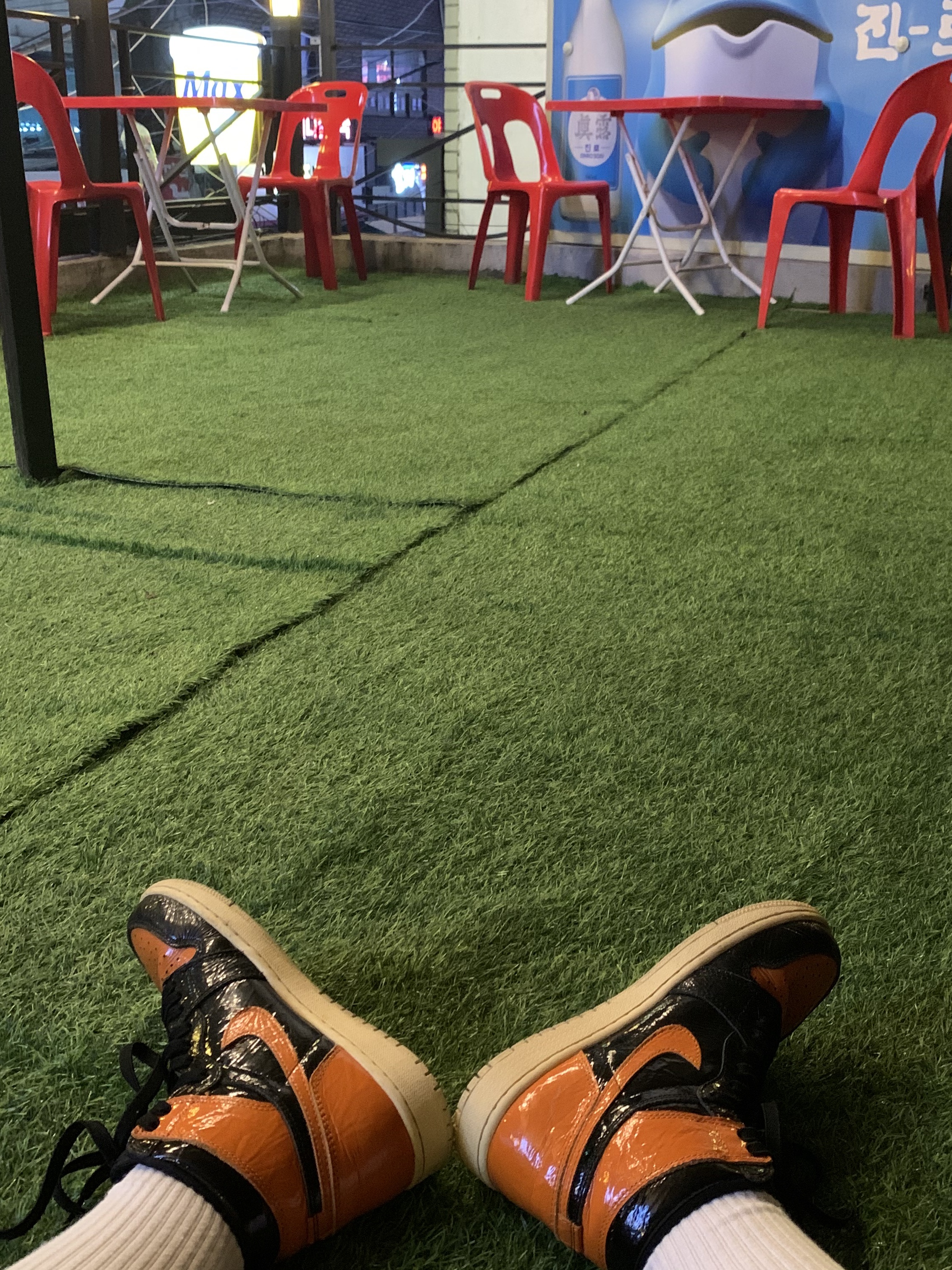 Jordan 1 Retro High Shattered Backboard 3.0 착용 스타일 - 3