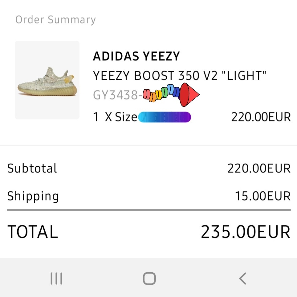 Adidas Yeezy Boost 350 V2 Light 착용 스타일 - 2