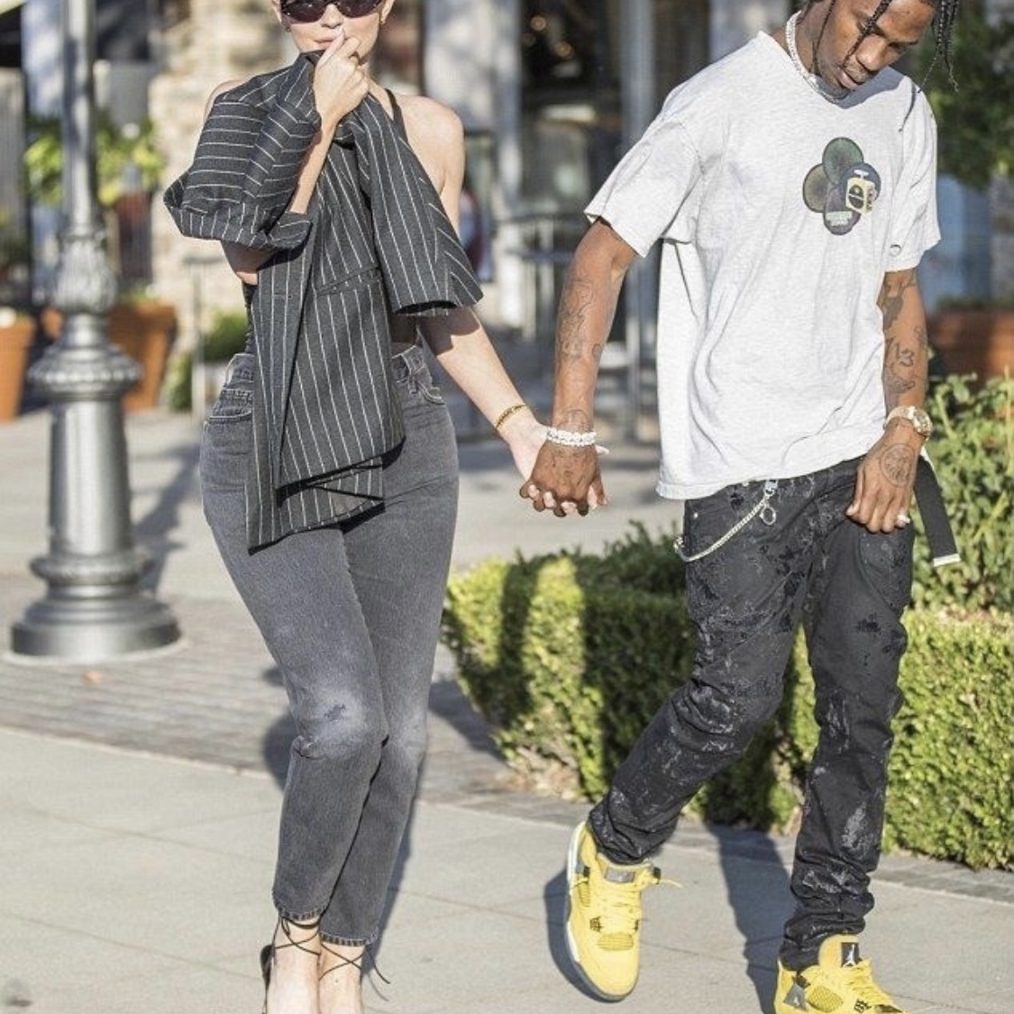 Jordan 4 Retro Tour Yellow 착용 스타일
