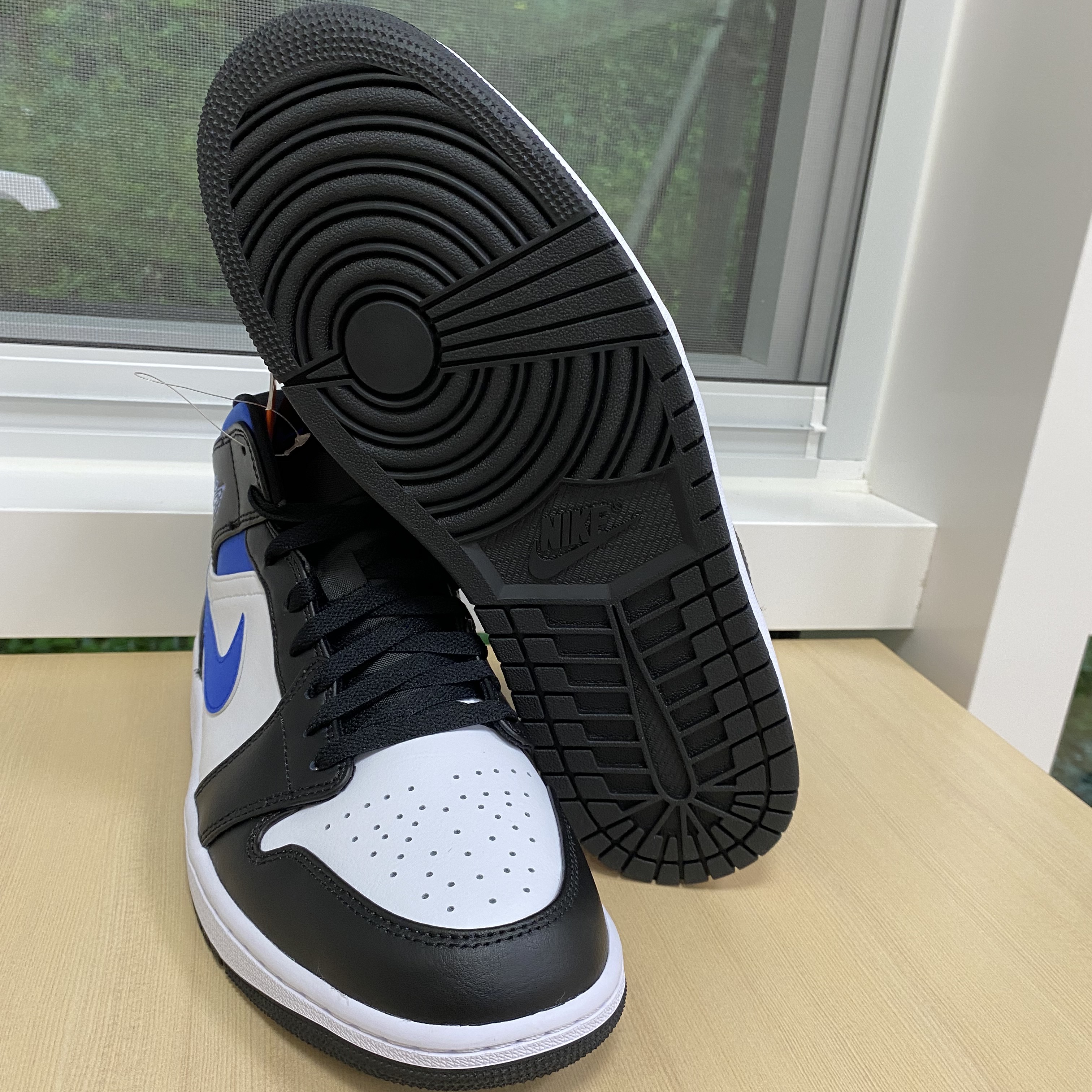 Jordan 1 Mid Racer Blue 착용 스타일 - 4