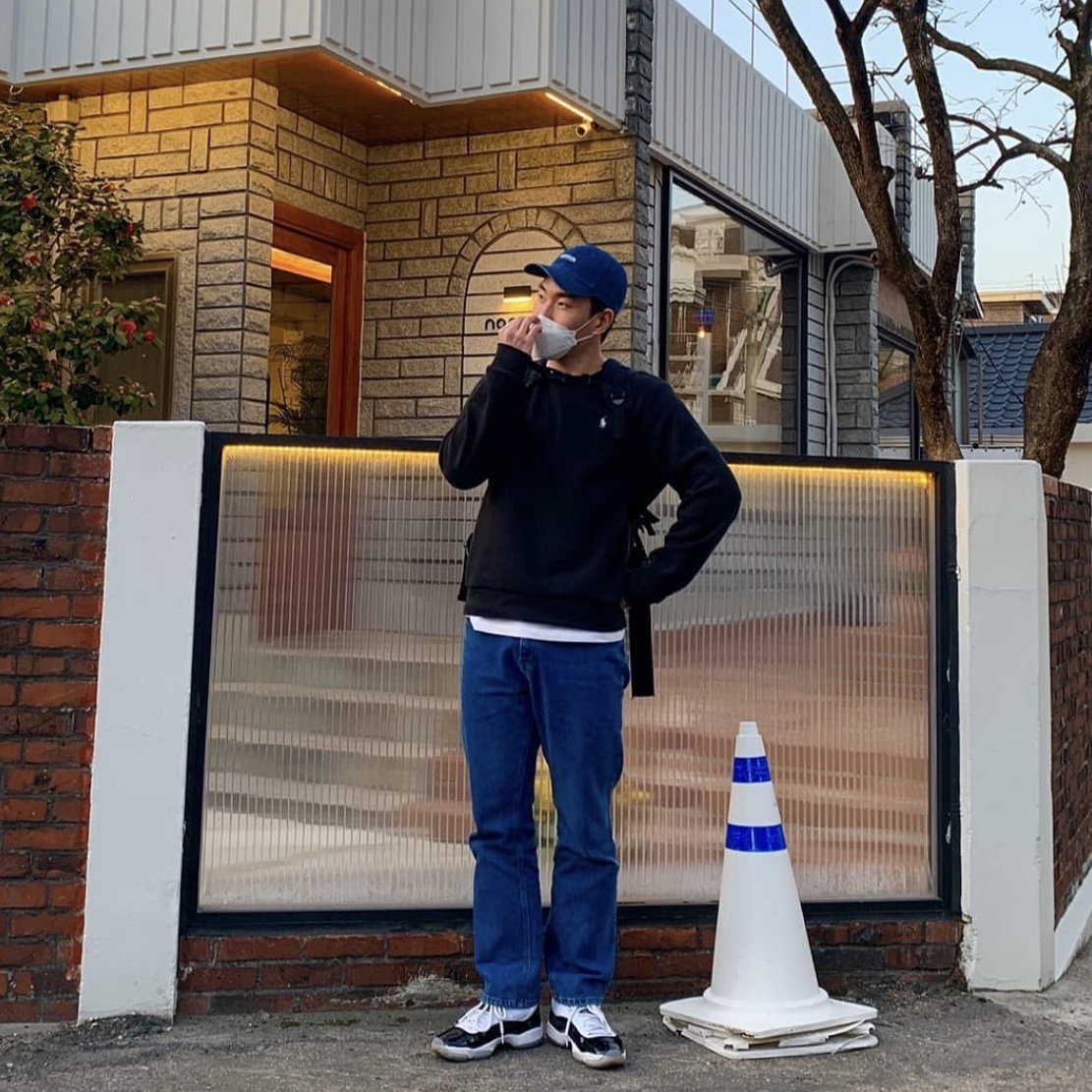Jordan 11 Retro Concord 2018 착용 스타일
