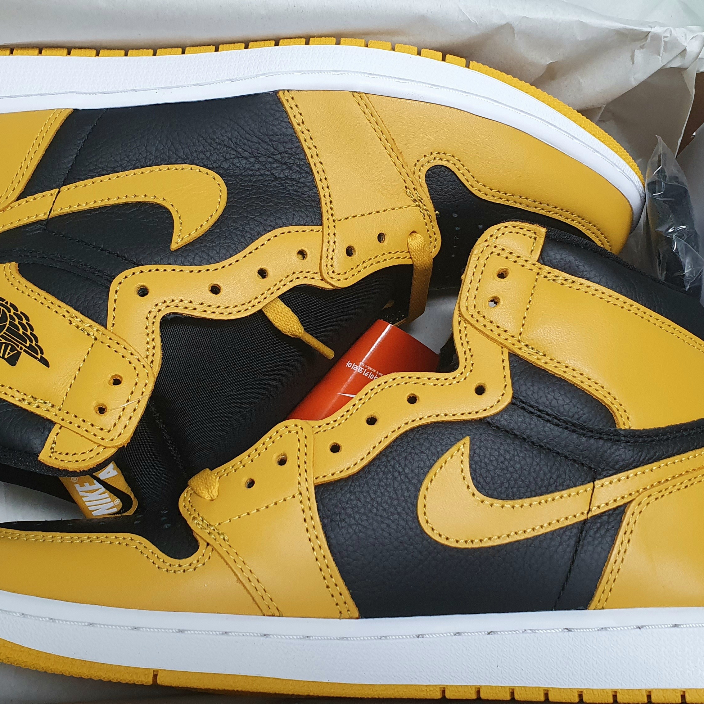 Jordan 1 Retro High OG Pollen 착용 스타일 - 1