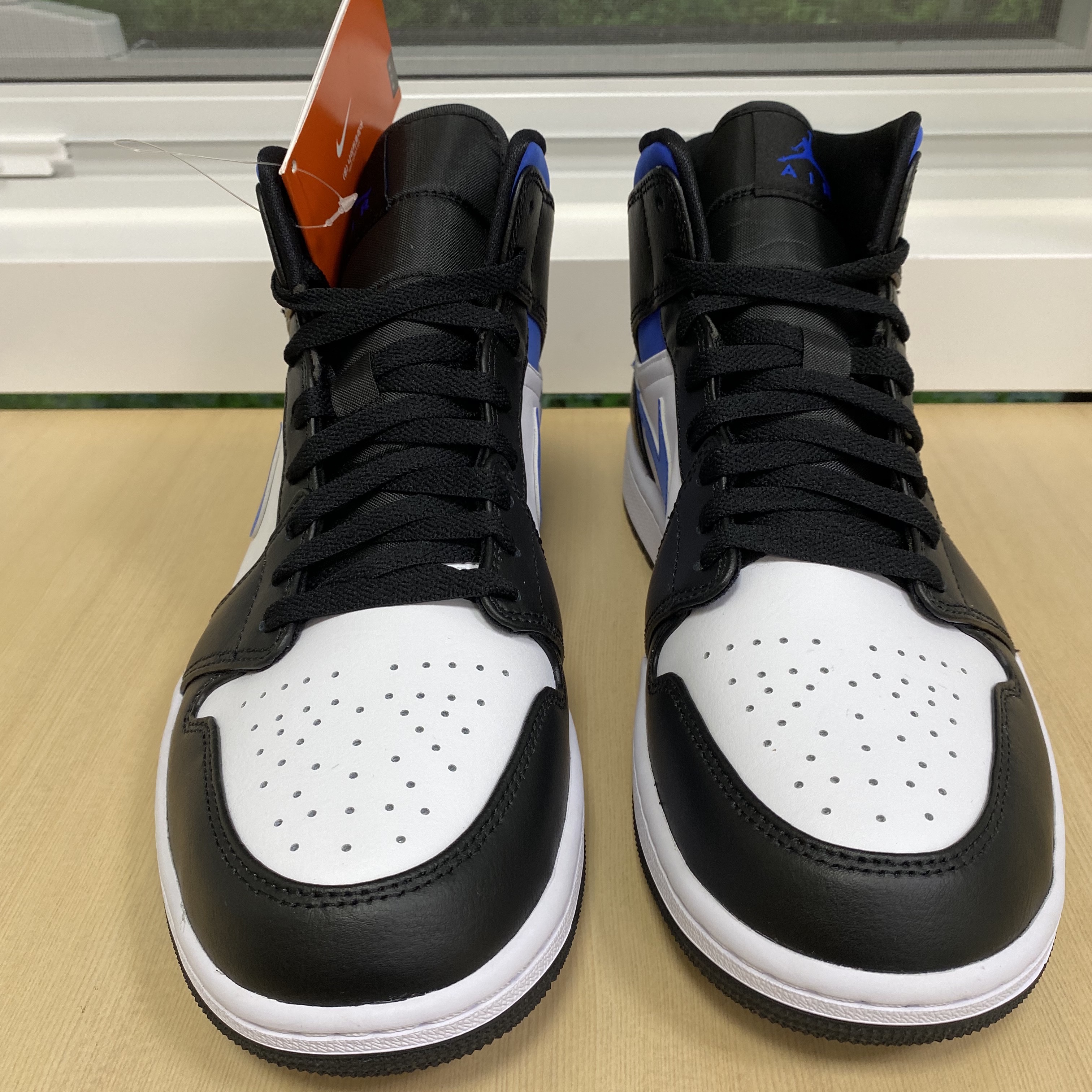 Jordan 1 Mid Racer Blue 착용 스타일 - 2
