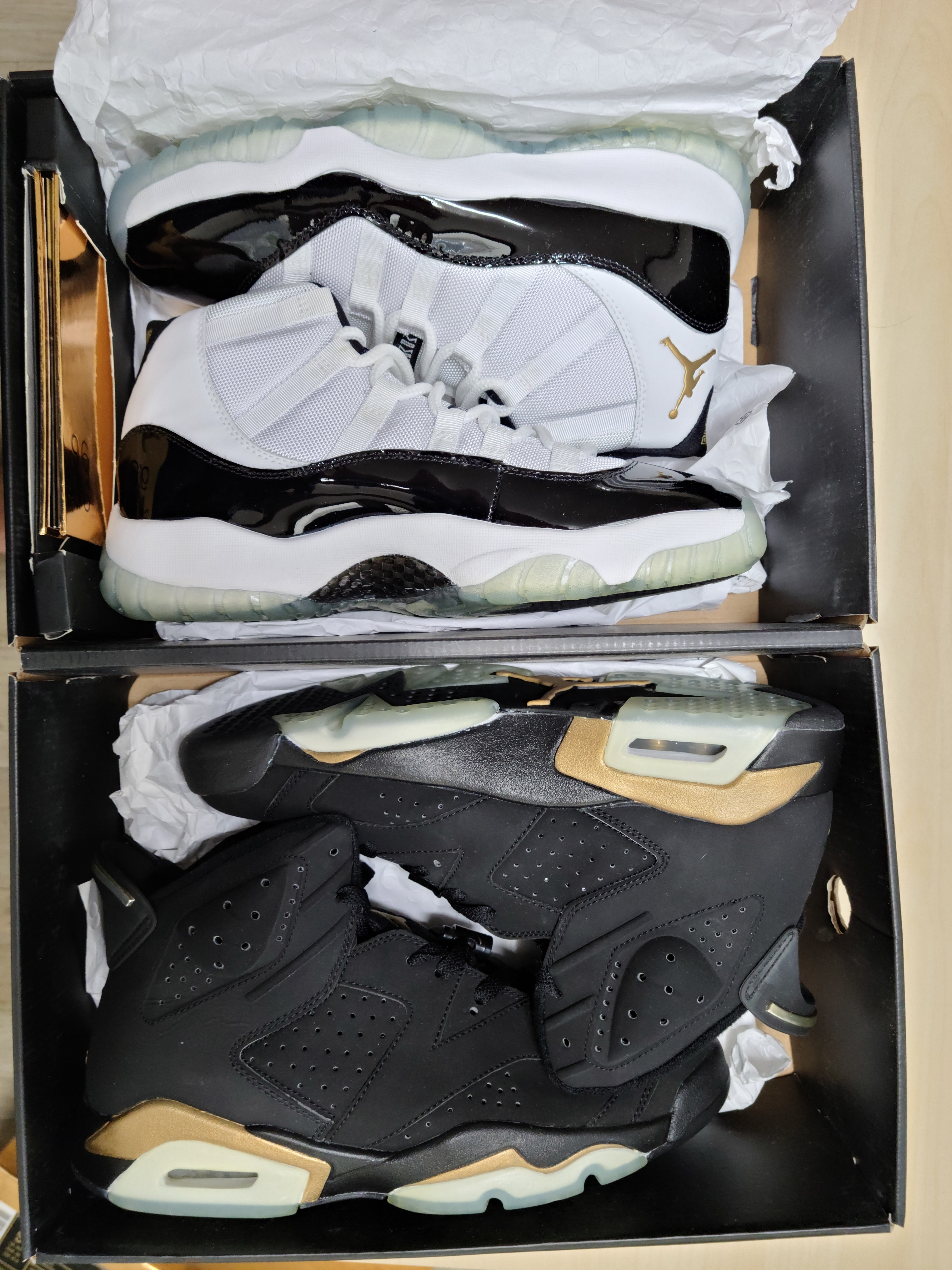 Jordan 6/11 DMP 착용 스타일