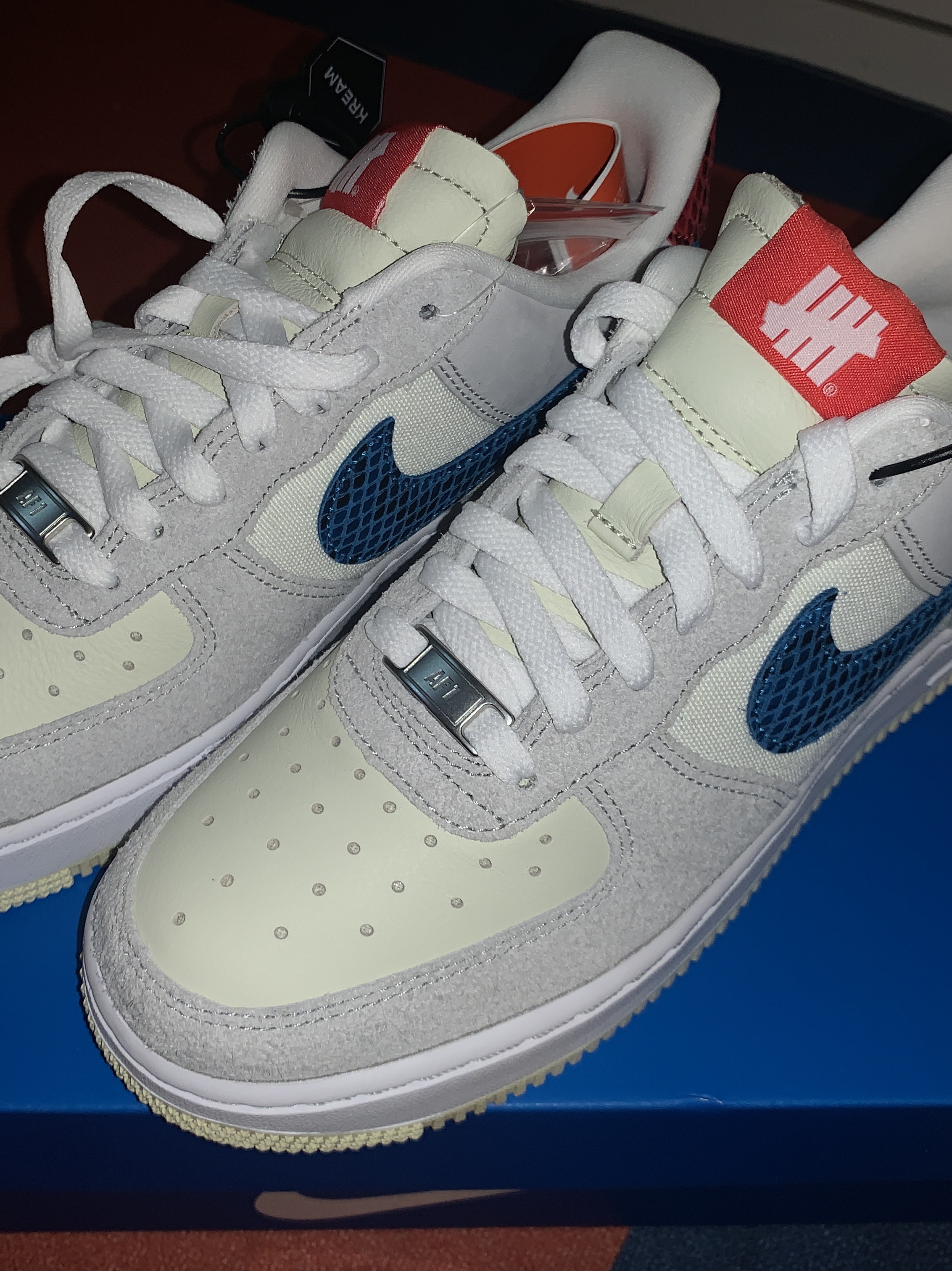 Nike x Sacai VaporWaffle Black White, Jordan 1 Low OG Neutral Grey 착용 스타일 - 3