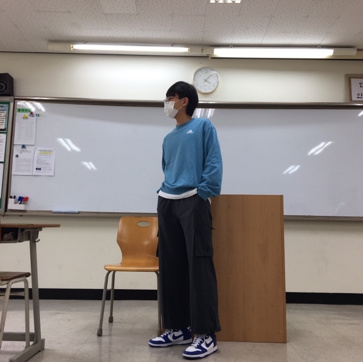 Nike Dunk High Retro Game Royal 착용 스타일