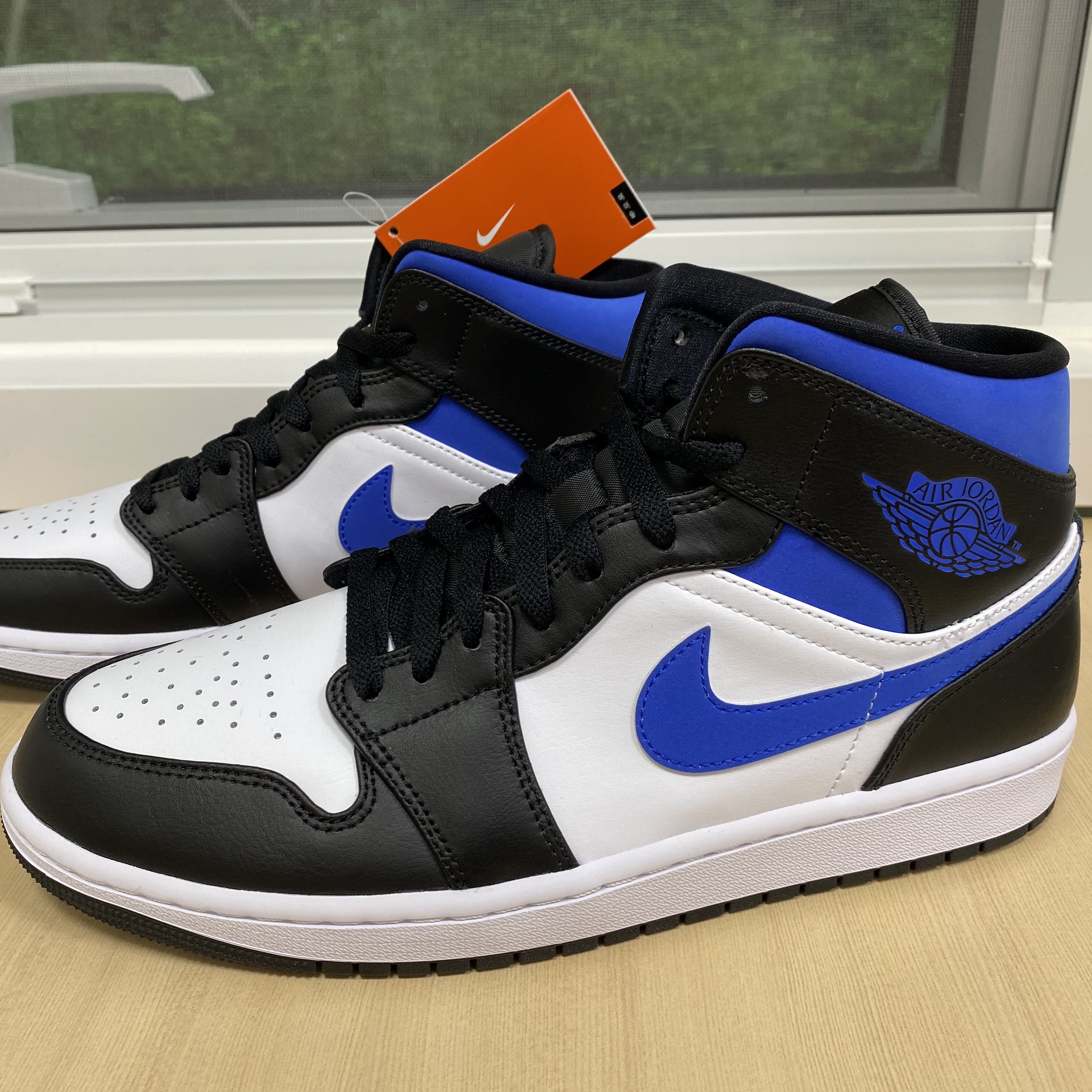 Jordan 1 Mid Racer Blue 착용 스타일 - 1