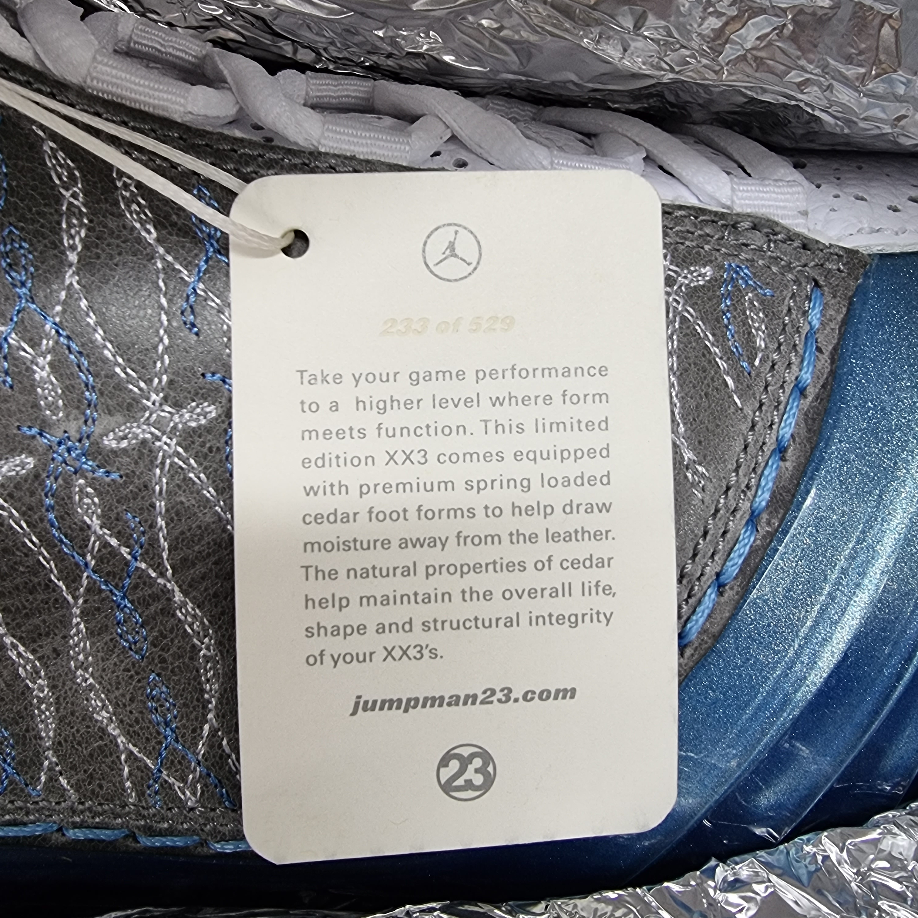 Jordan 23 Titanium (Numbered) 착용 스타일 - 1