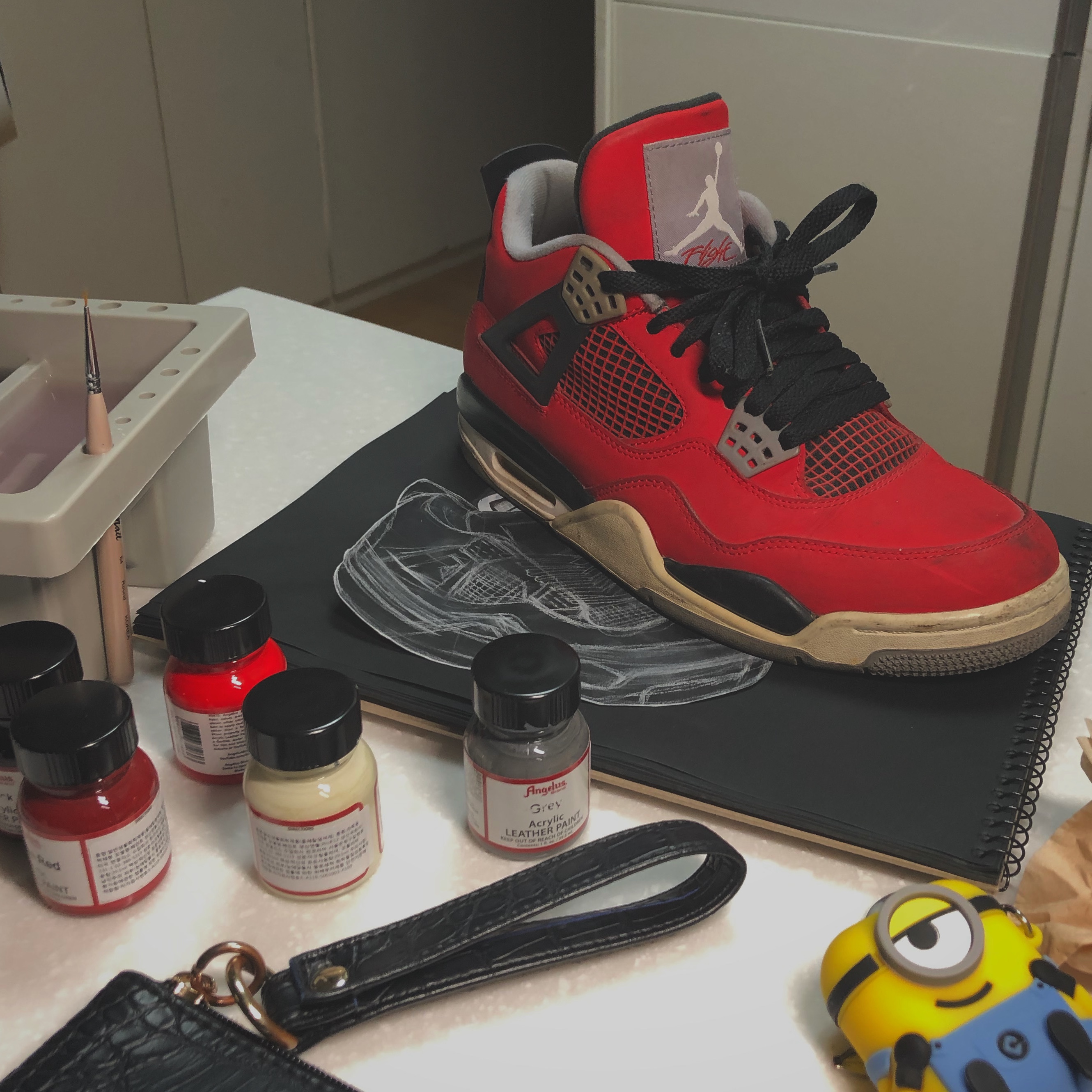 Jordan 4 Retro Toro Bravo 착용 스타일 - 1