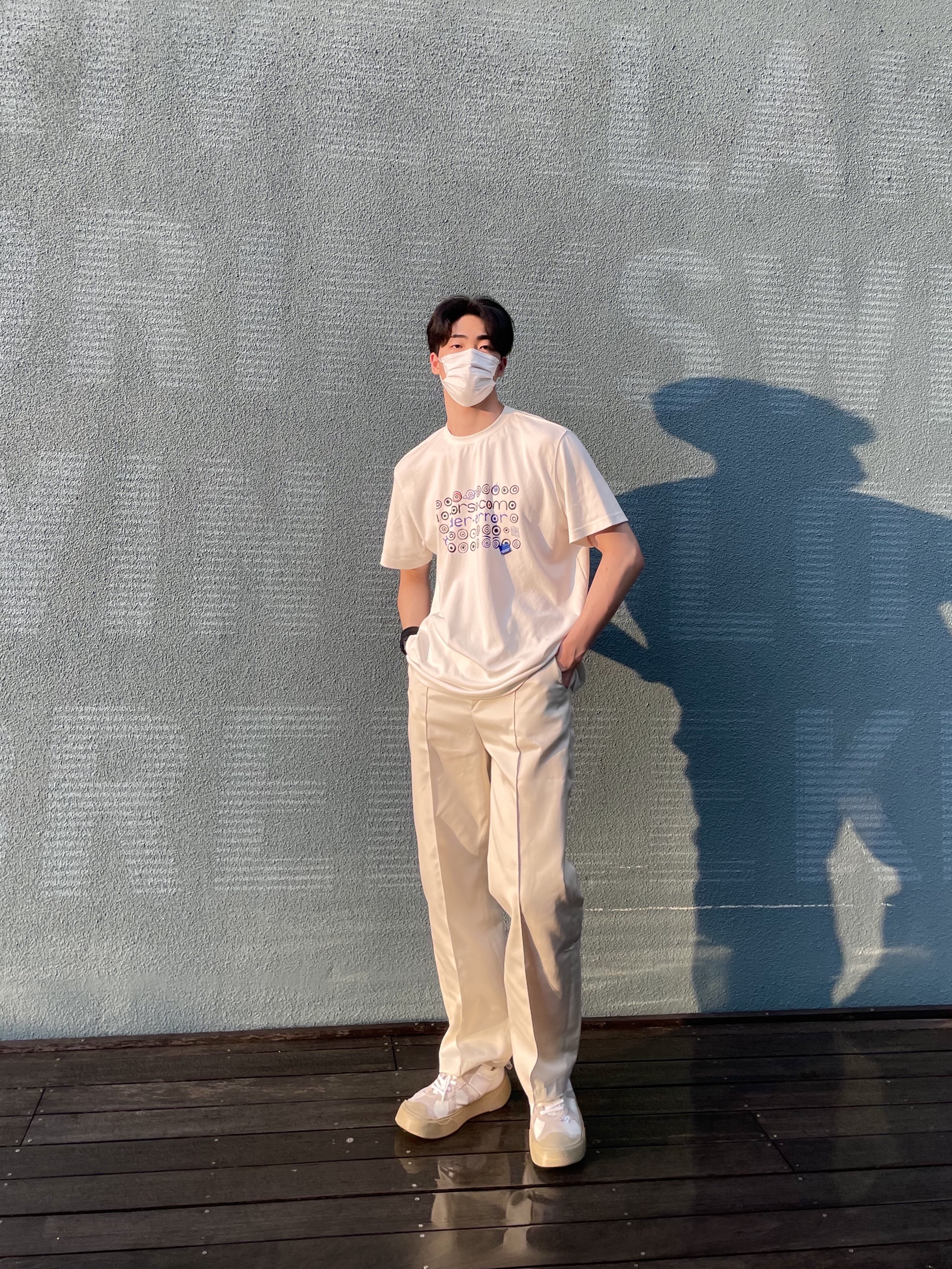Camper x Ader Error Proto-240-S Cinder German Shoes 착용 스타일 - 2