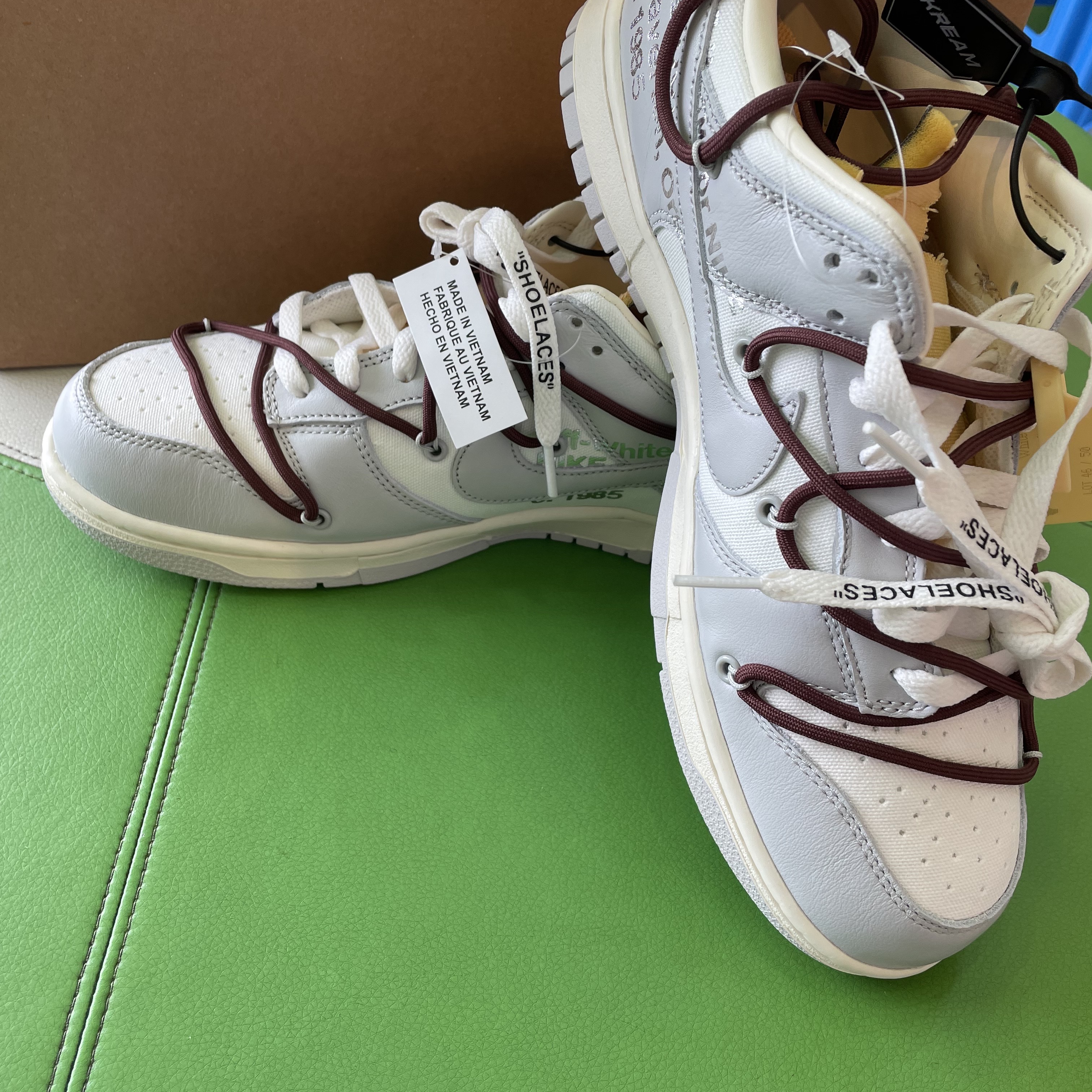 Nike x Off-White Dunk Low The 50 - Lot 46 착용 스타일 - 3