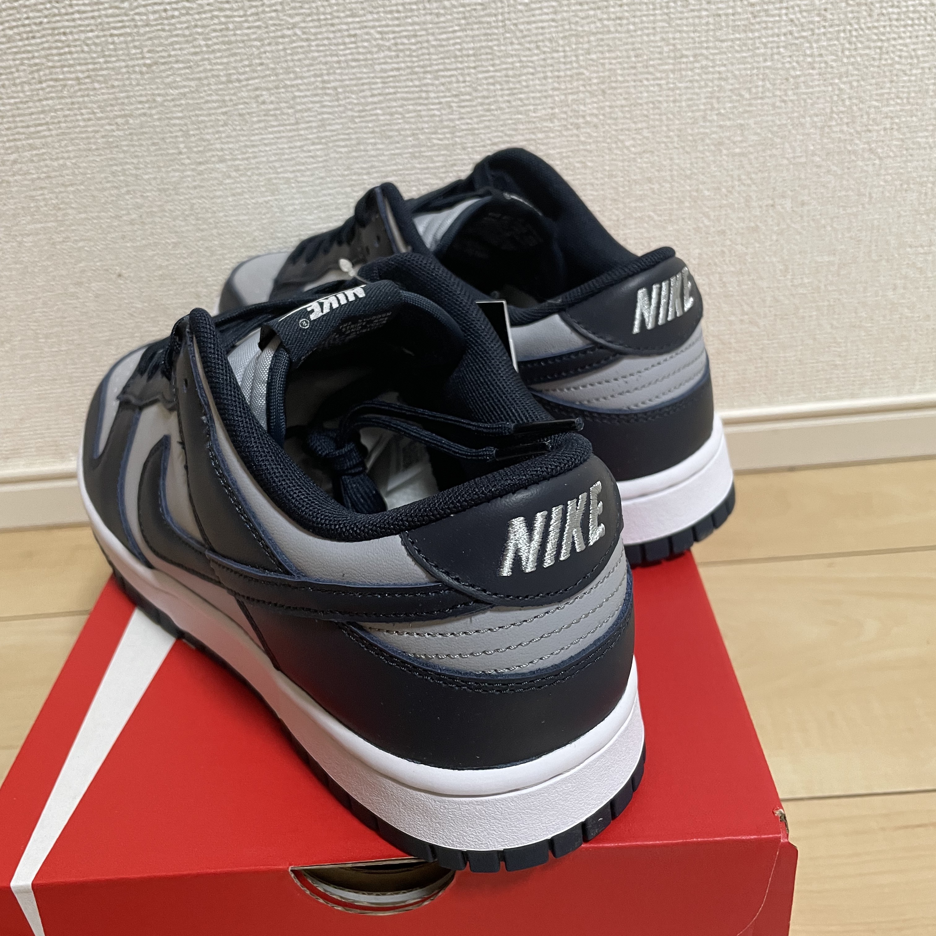Nike Dunk Low Retro Championship Grey 착용 스타일 - 2