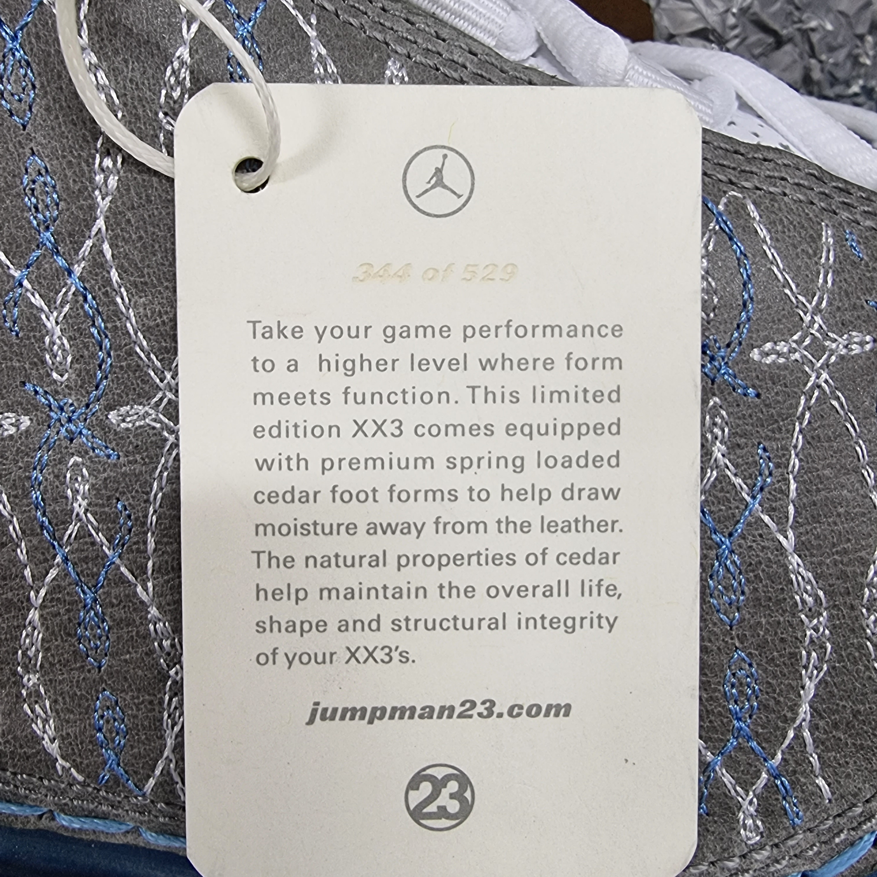 Jordan 23 Titanium (Numbered) 착용 스타일 - 3