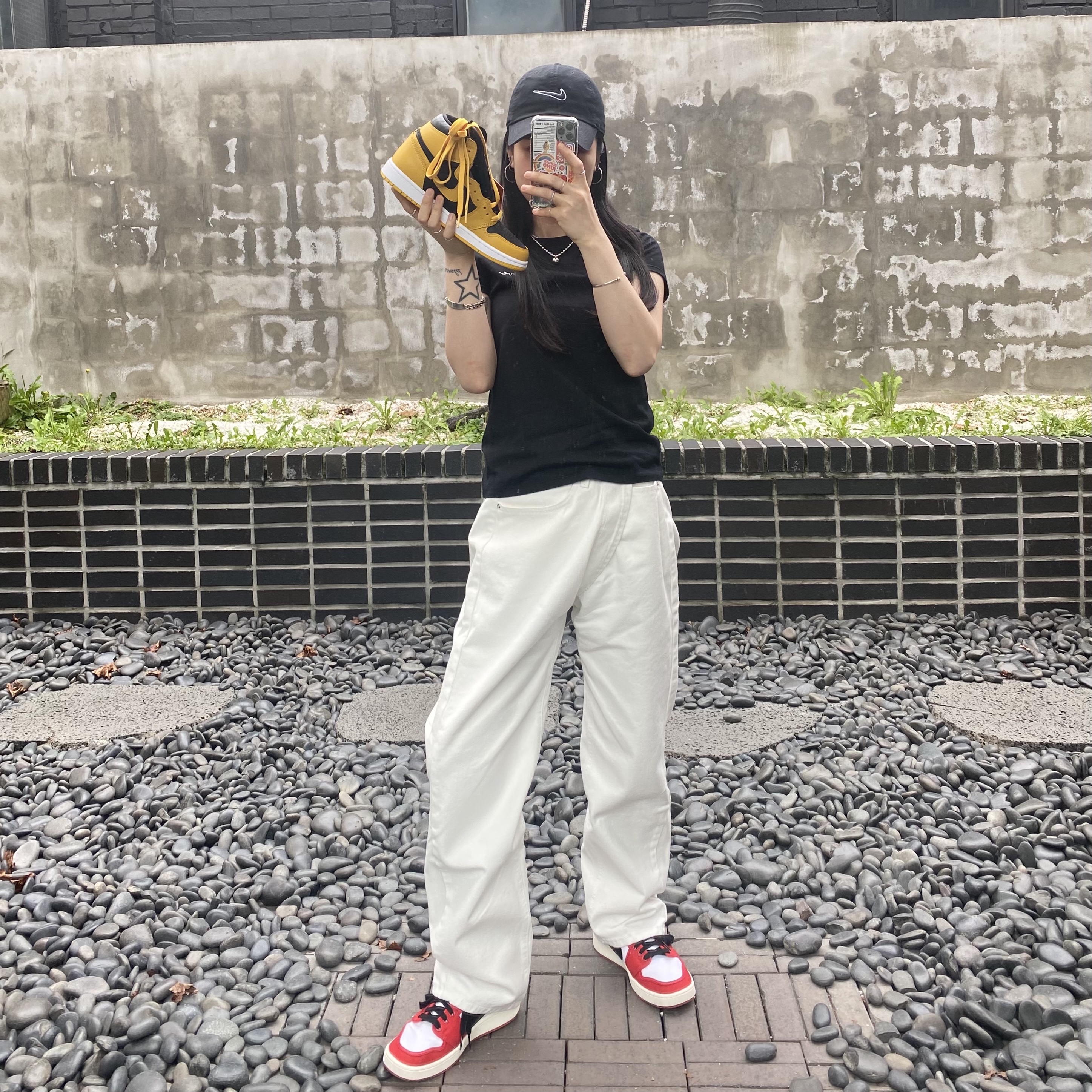 Jordan 1 Retro High OG Pollen, Jordan 1 KO Chicago 2021 착용 스타일