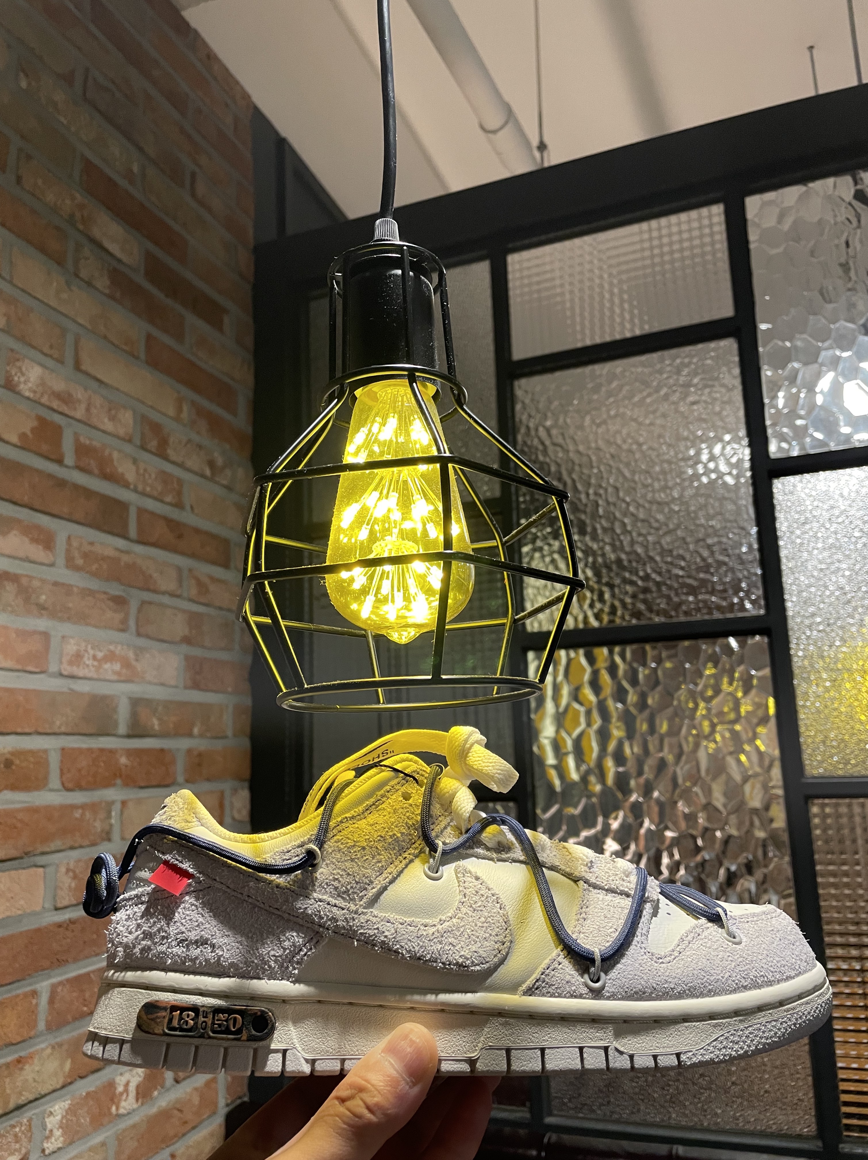 Nike x Off-White Dunk Low The 50 - Lot 18 착용 스타일 - 2